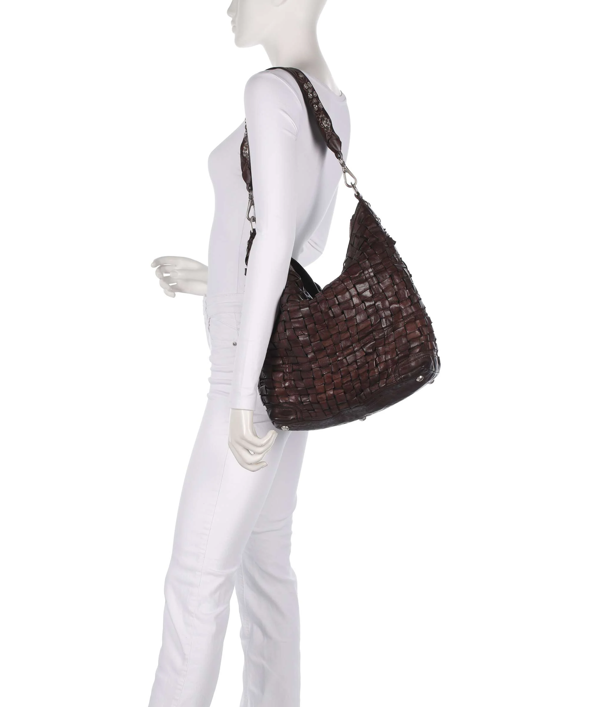 Campomaggi Hobo bag brown - Image 3