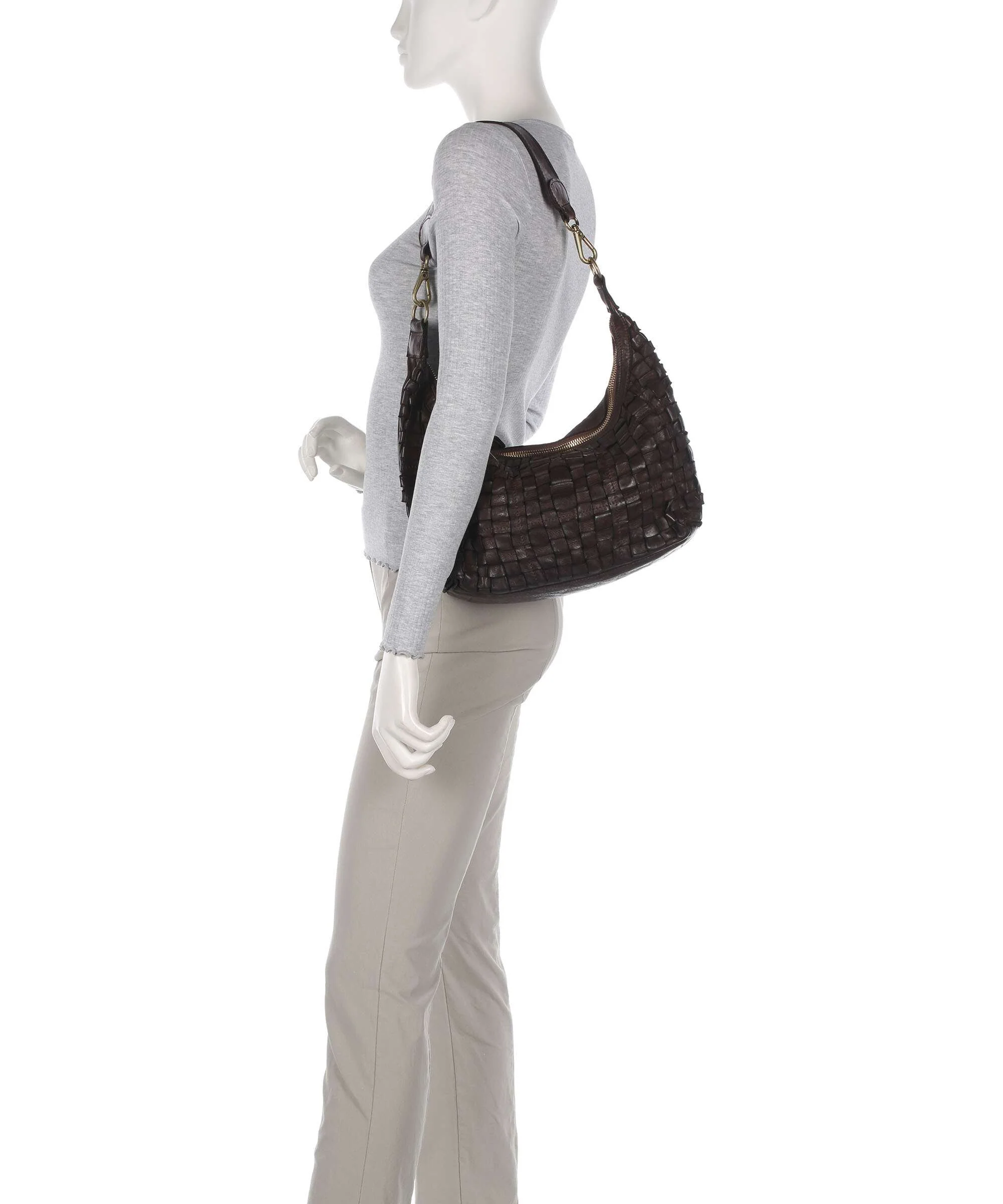 Campomaggi Hobo bag brown - Image 3