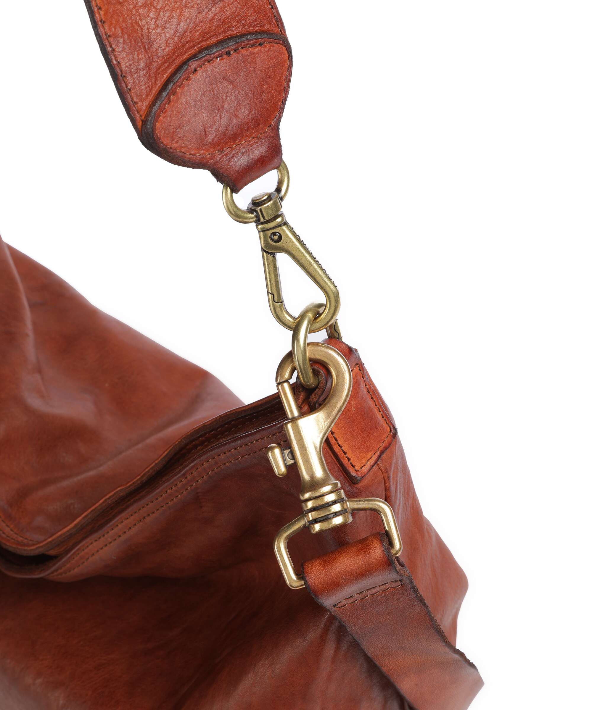Campomaggi Hobo bag cognac - Image 4