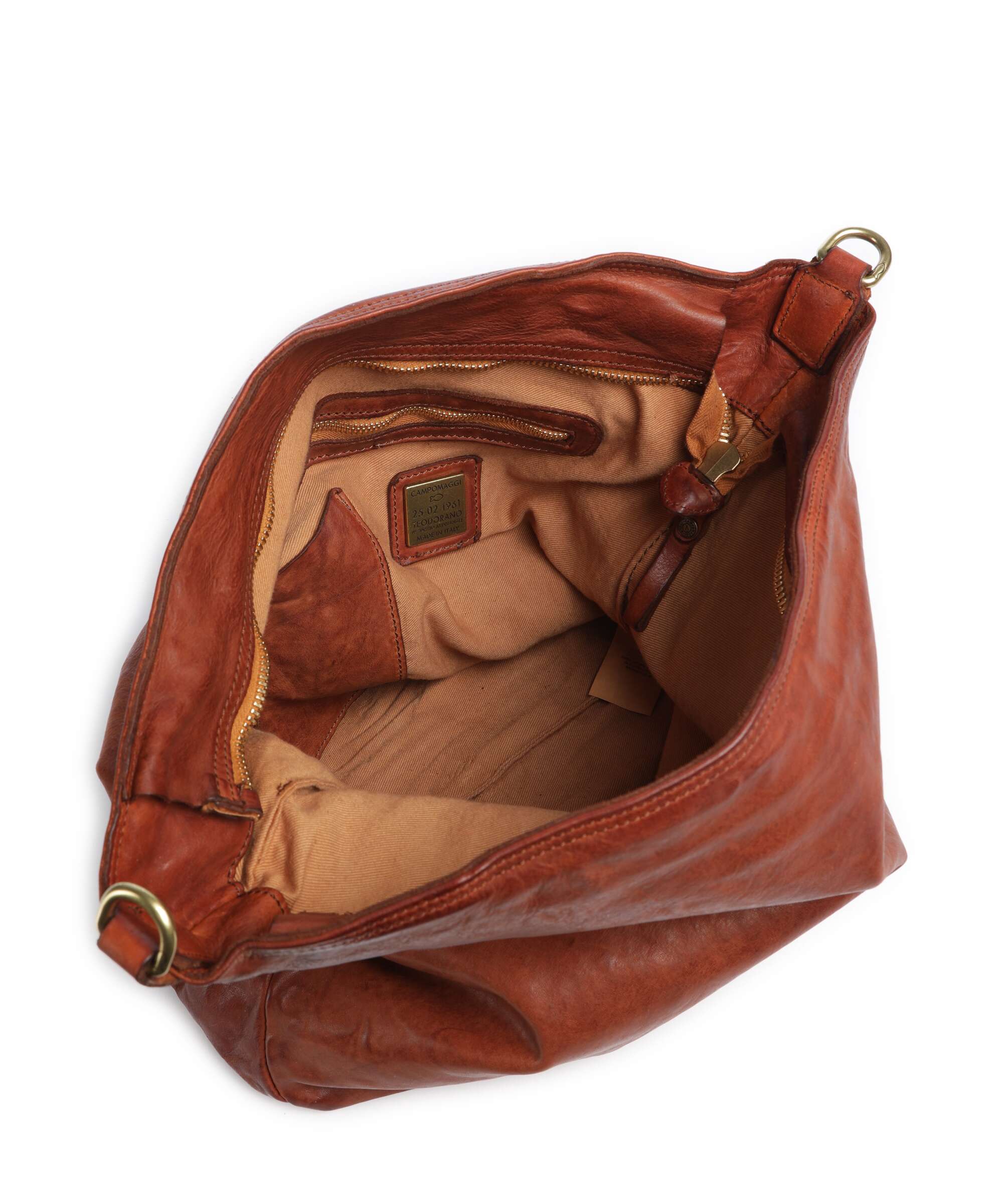 Campomaggi Hobo bag cognac - Image 6
