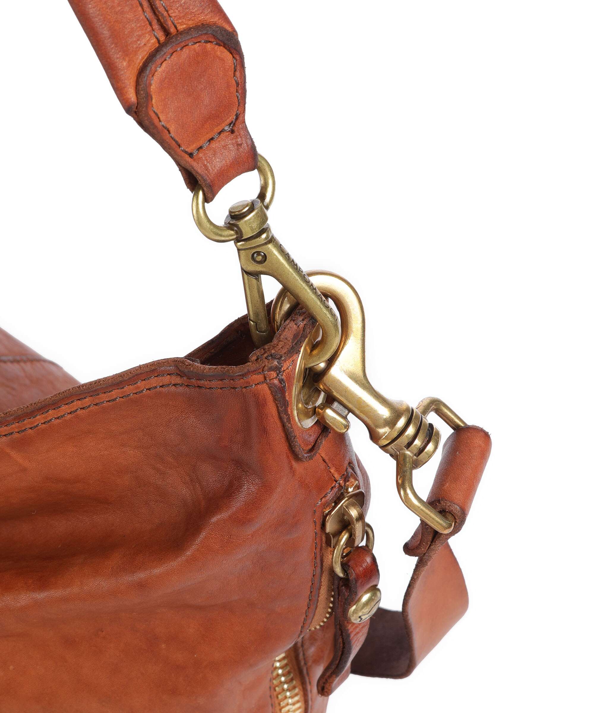 Campomaggi Hobo bag cognac - Image 4