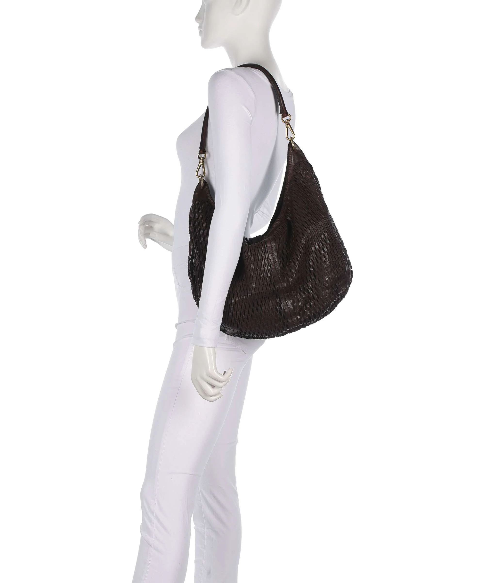 Campomaggi Hobo bag brown - Image 3