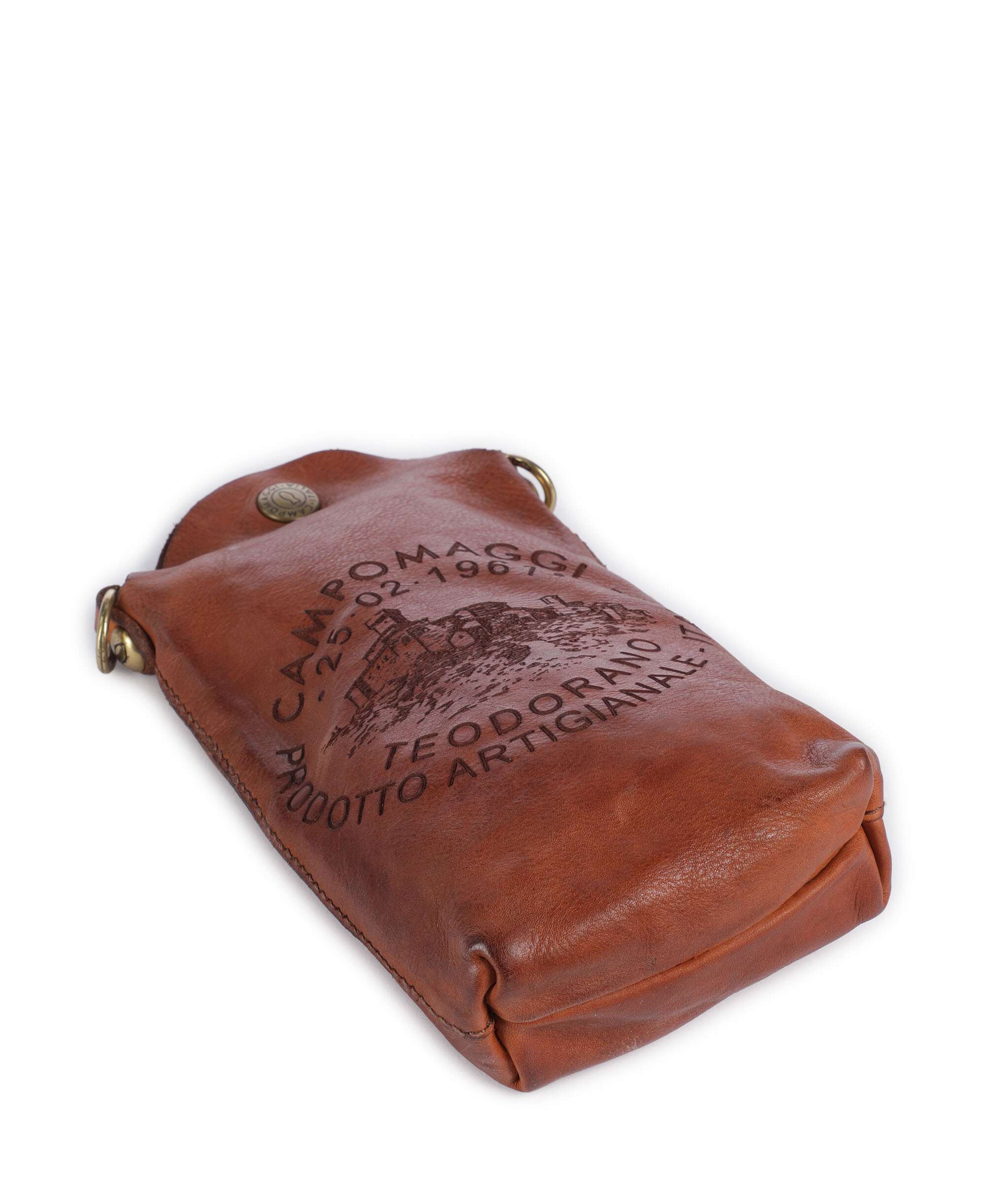 Campomaggi Phone bag cognac - Image 4