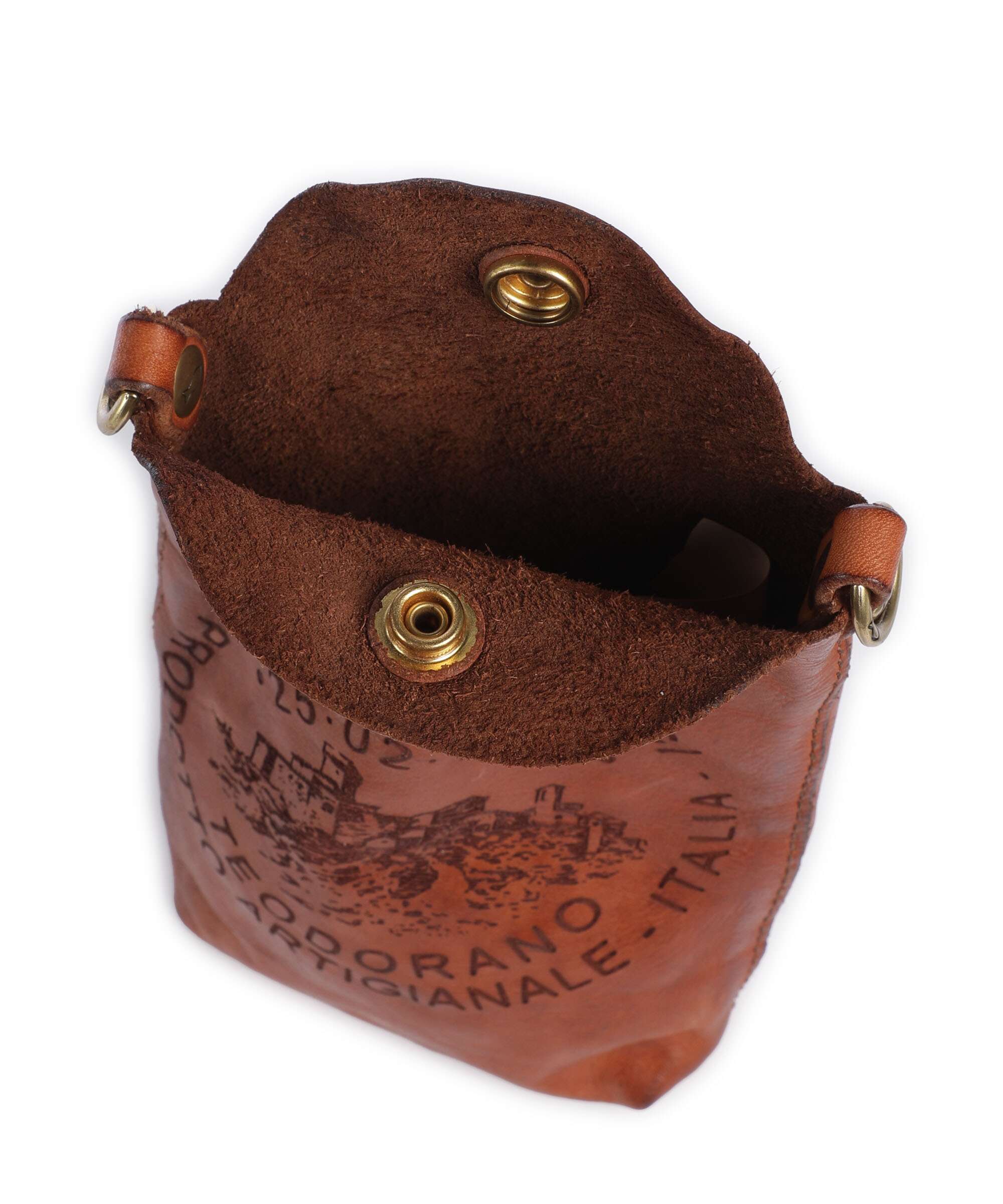 Campomaggi Phone bag cognac - Image 5