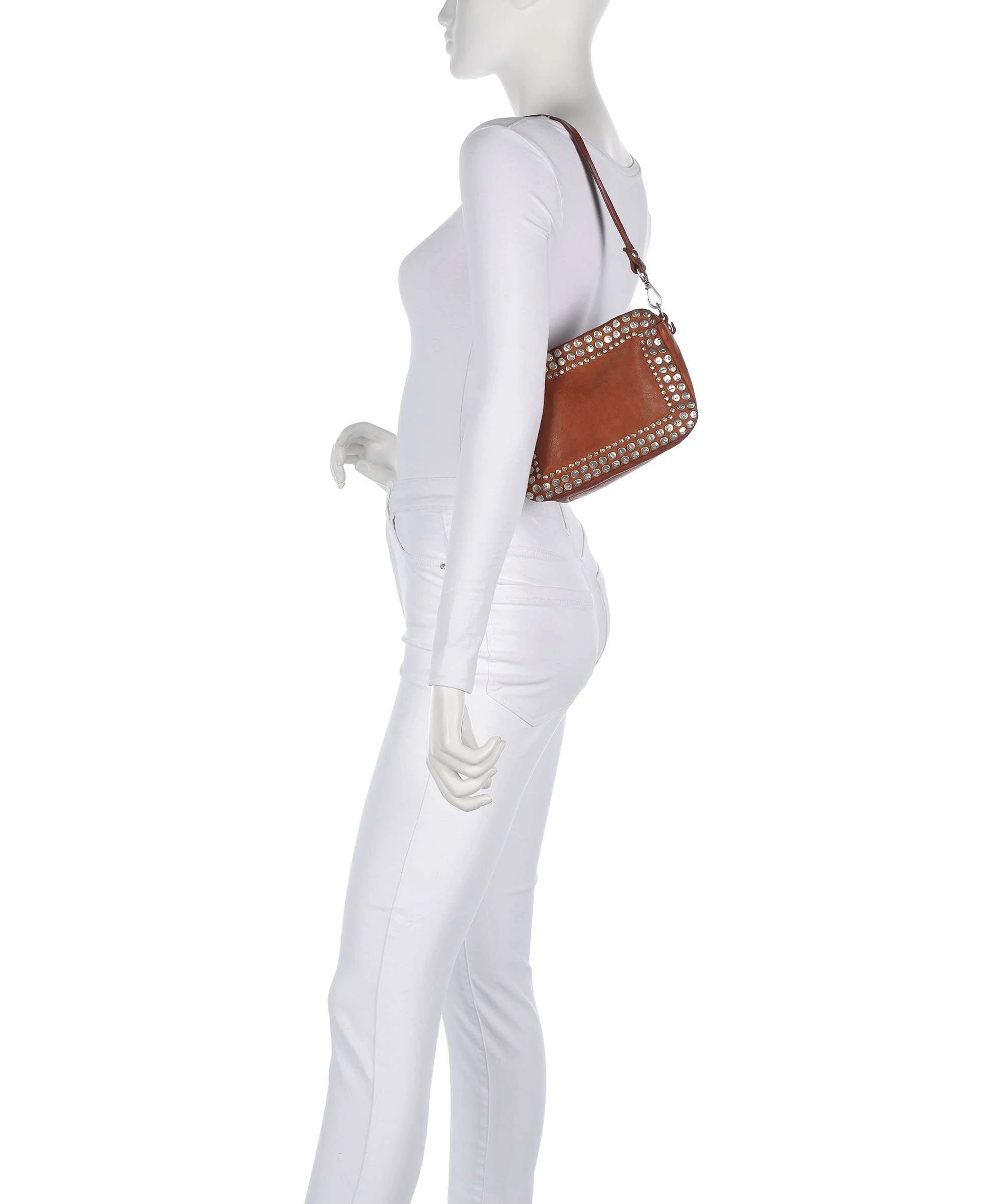 Campomaggi Shoulder bag cognac - Image 3
