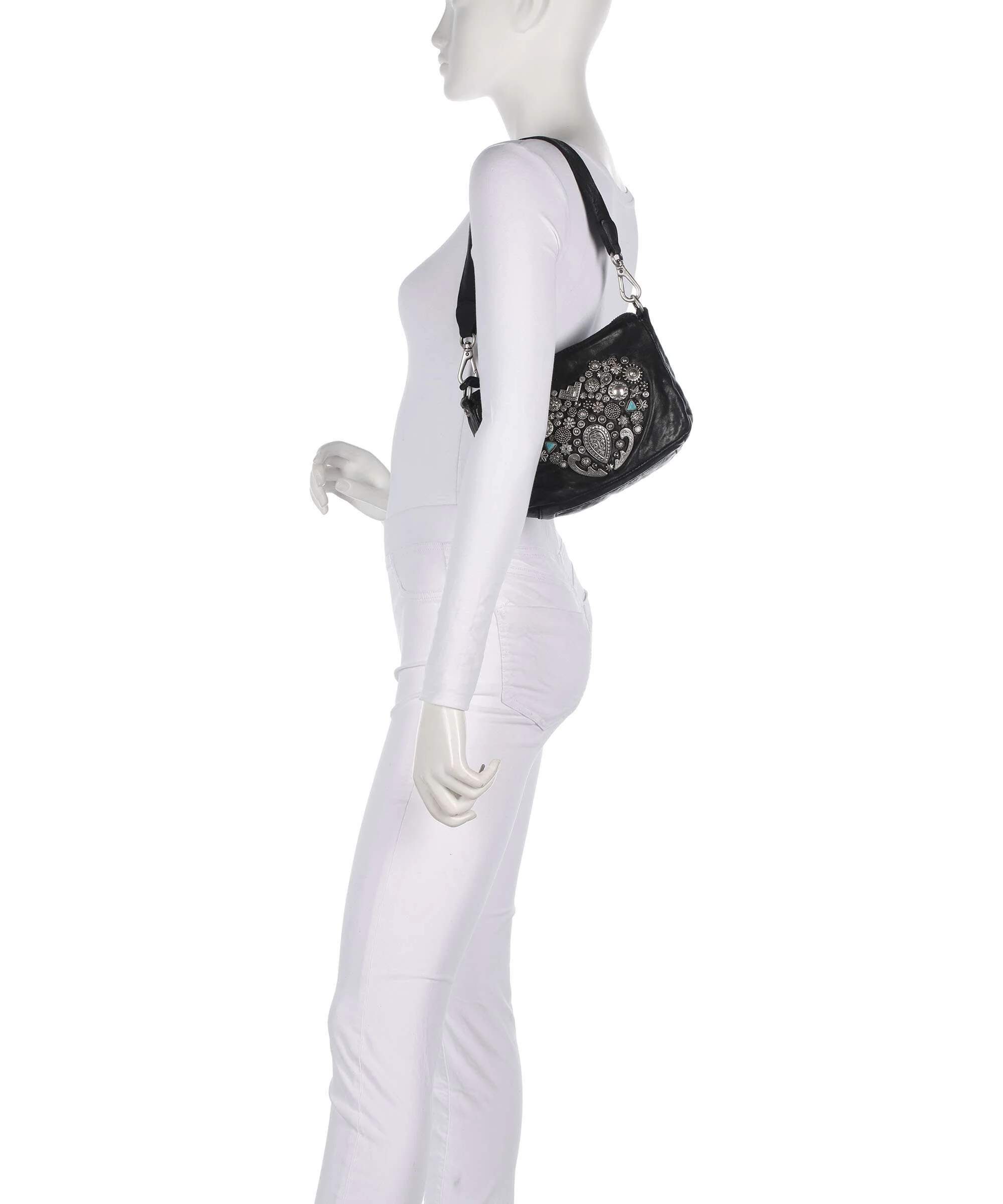 Campomaggi Shoulder bag nero - Image 3
