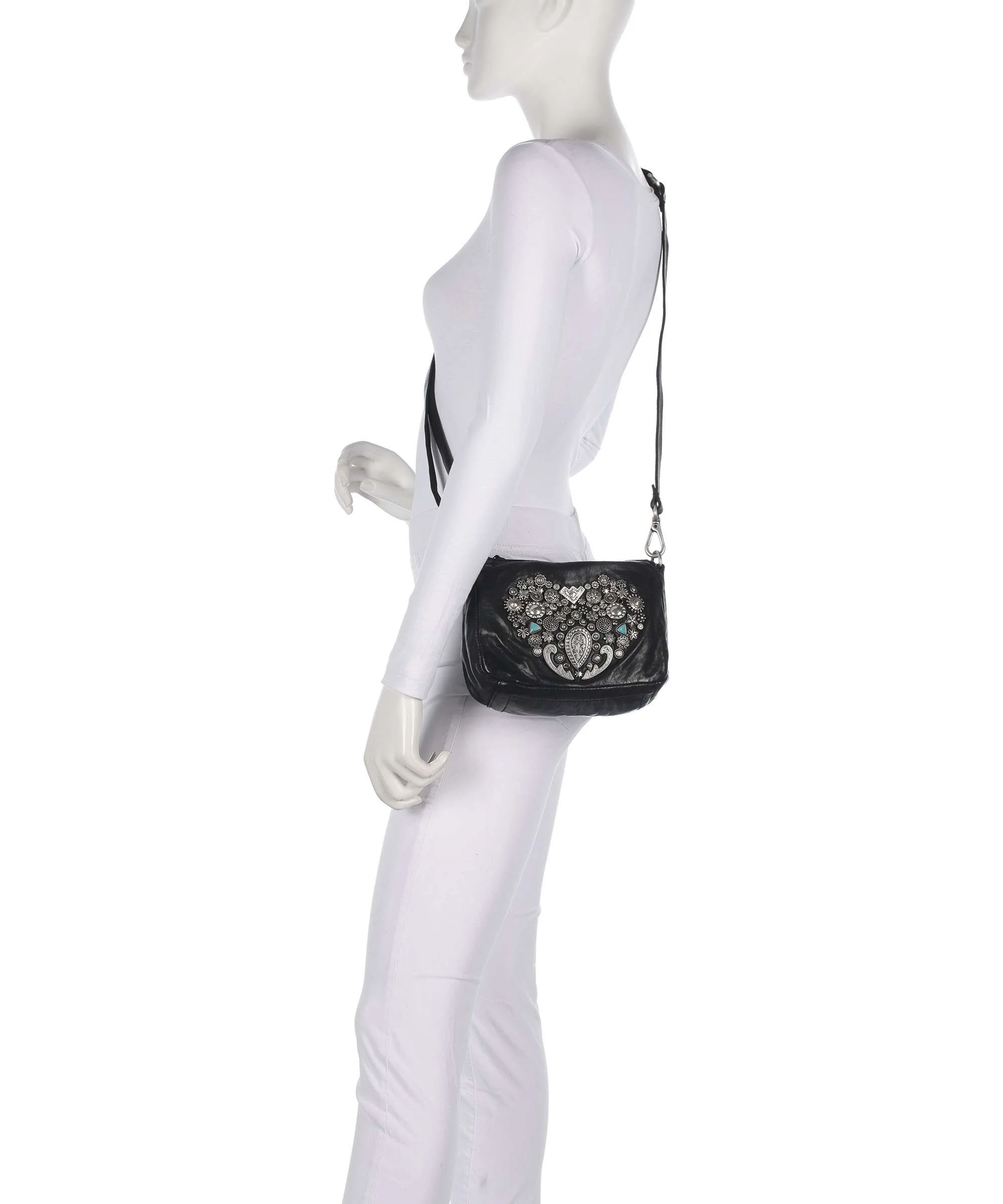 Campomaggi Shoulder bag nero - Image 4