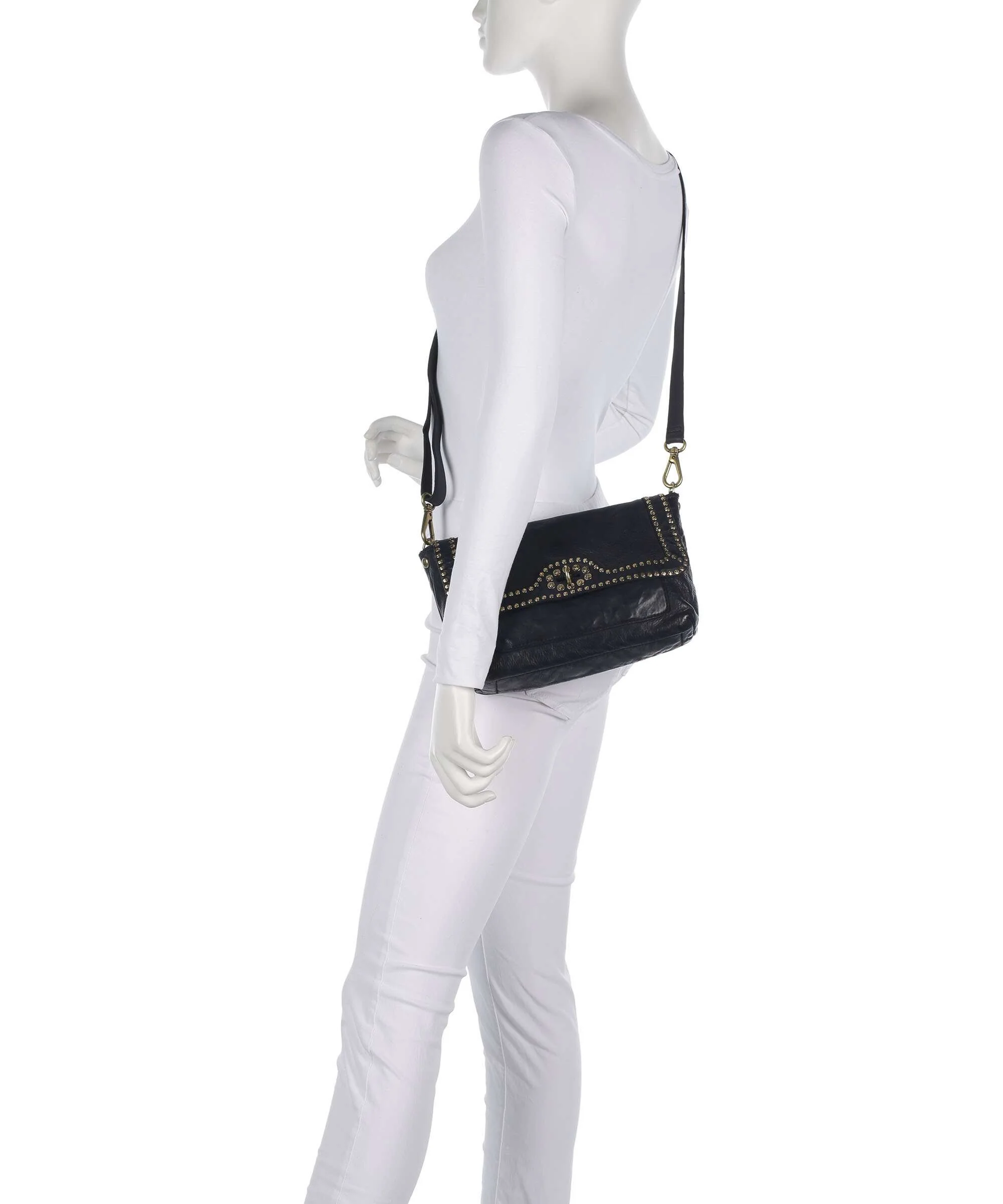 Campomaggi Shoulder bag blue - Image 4