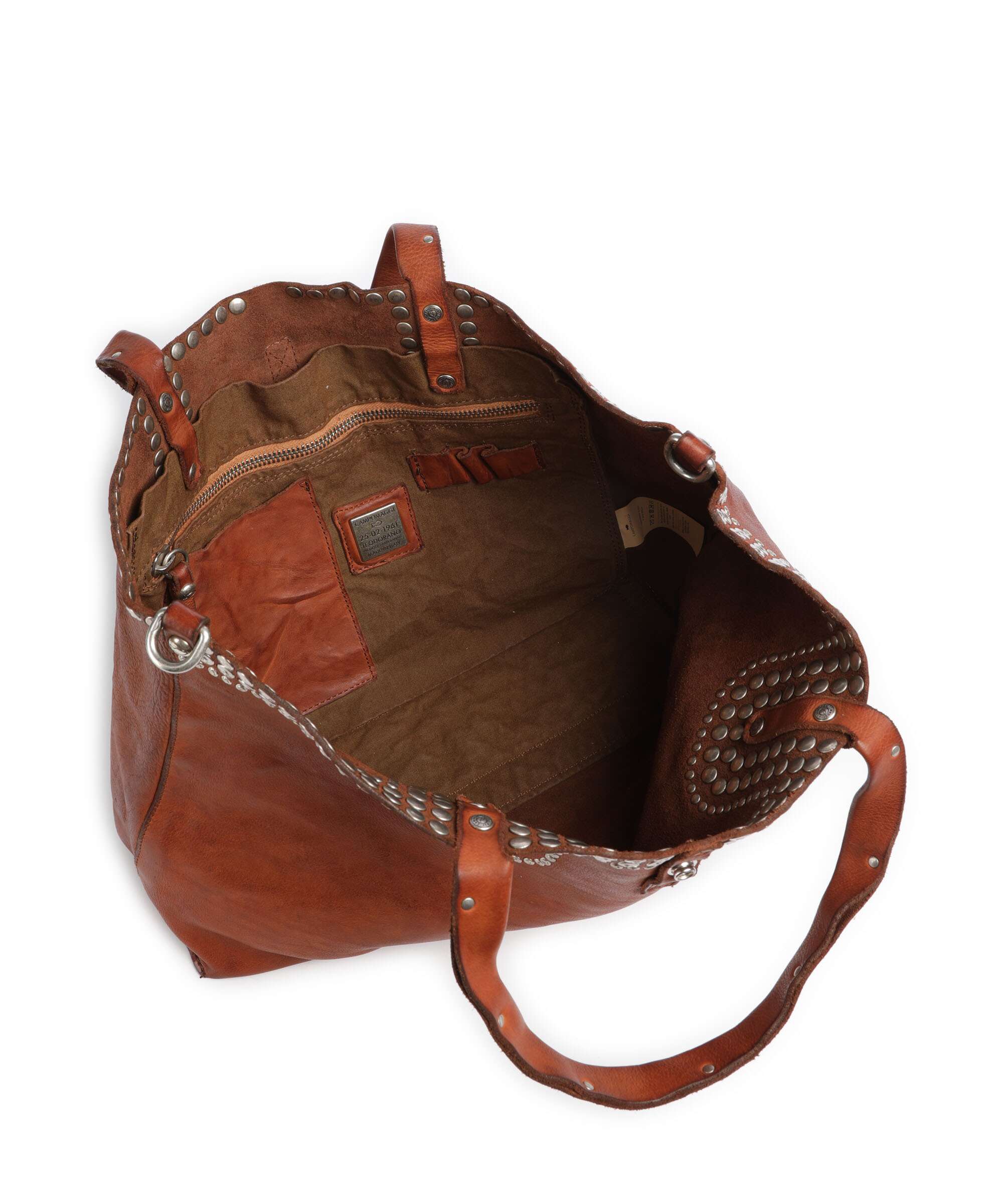 Campomaggi Tote bag cognac - Image 6