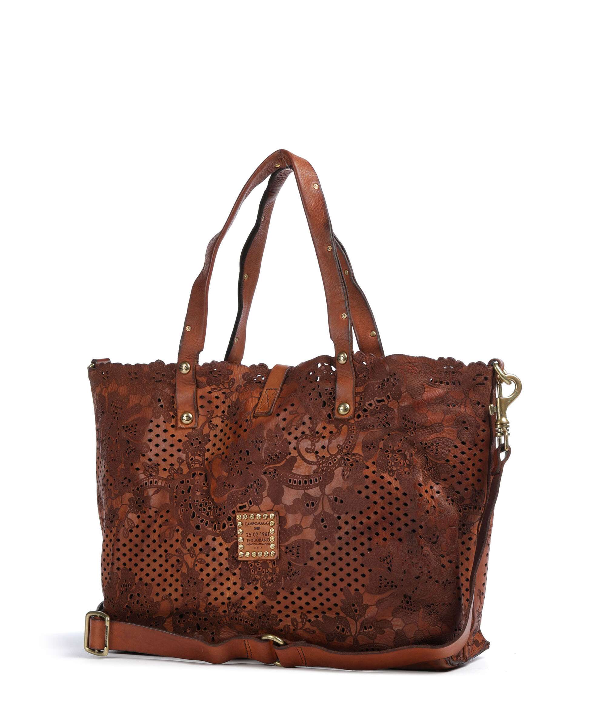 Campomaggi Tote bag cognac - Image 2