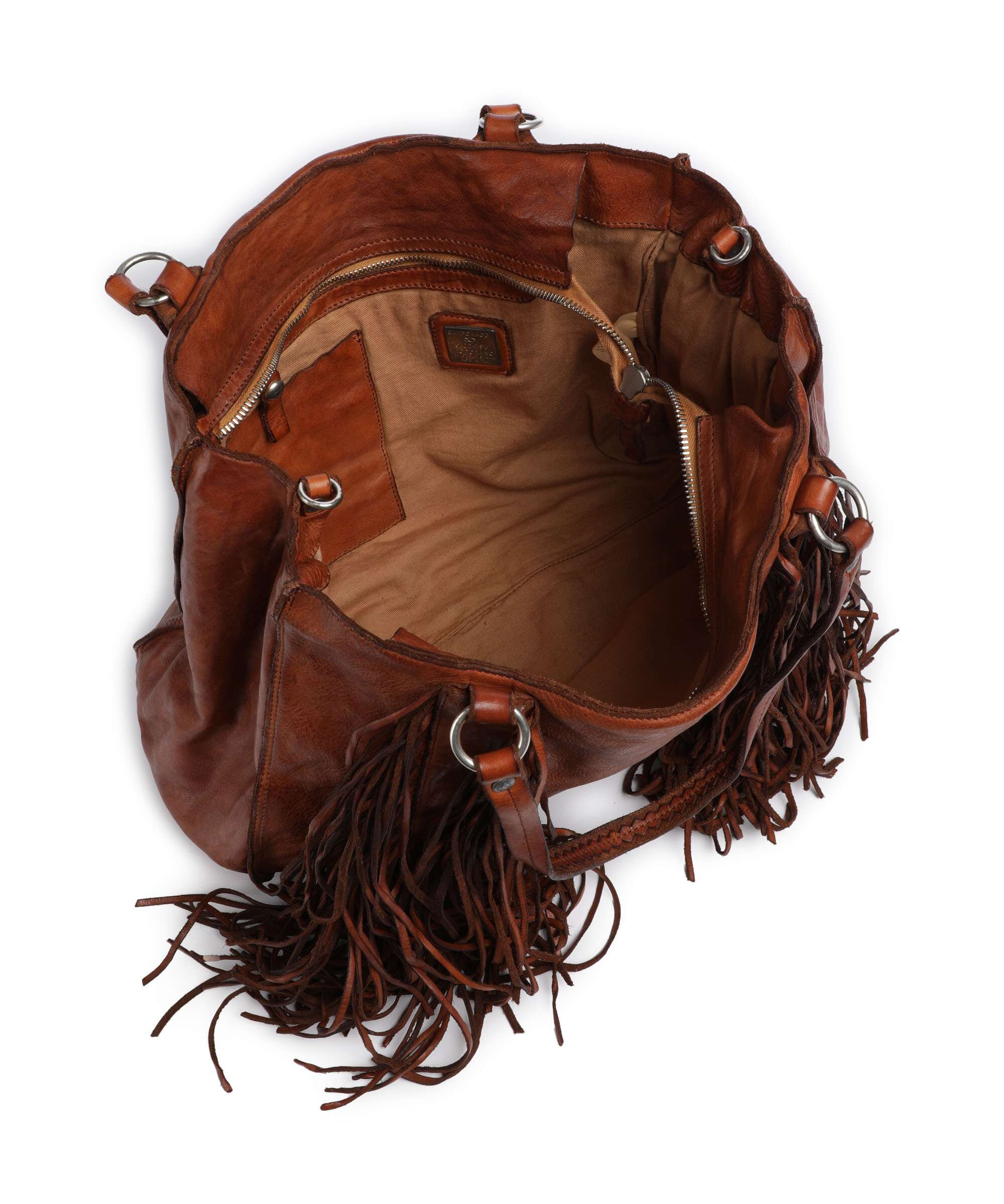 Campomaggi Tote bag cognac - Image 6