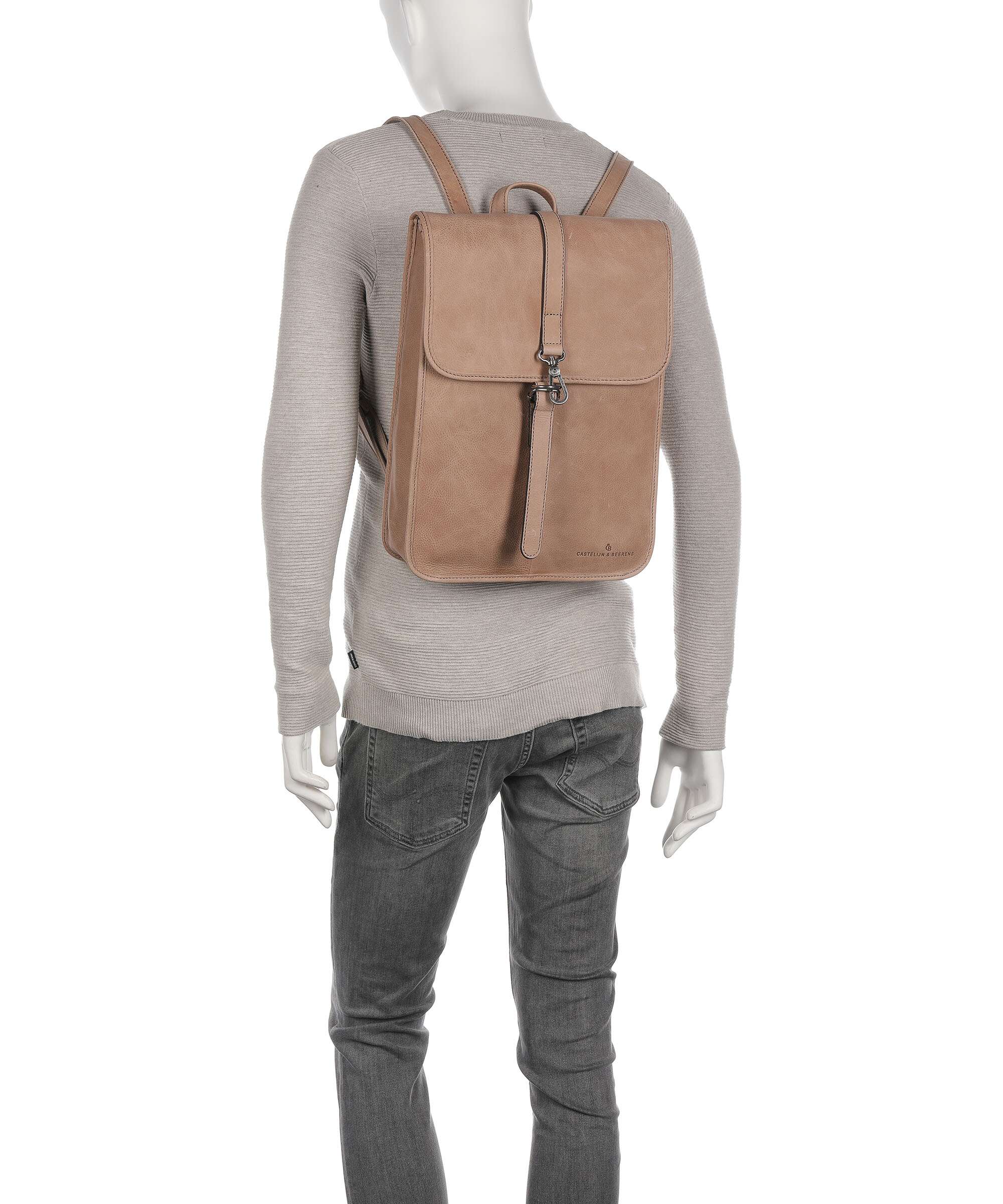 Castelijn & Beerens Carisma Backpack beige - Image 3