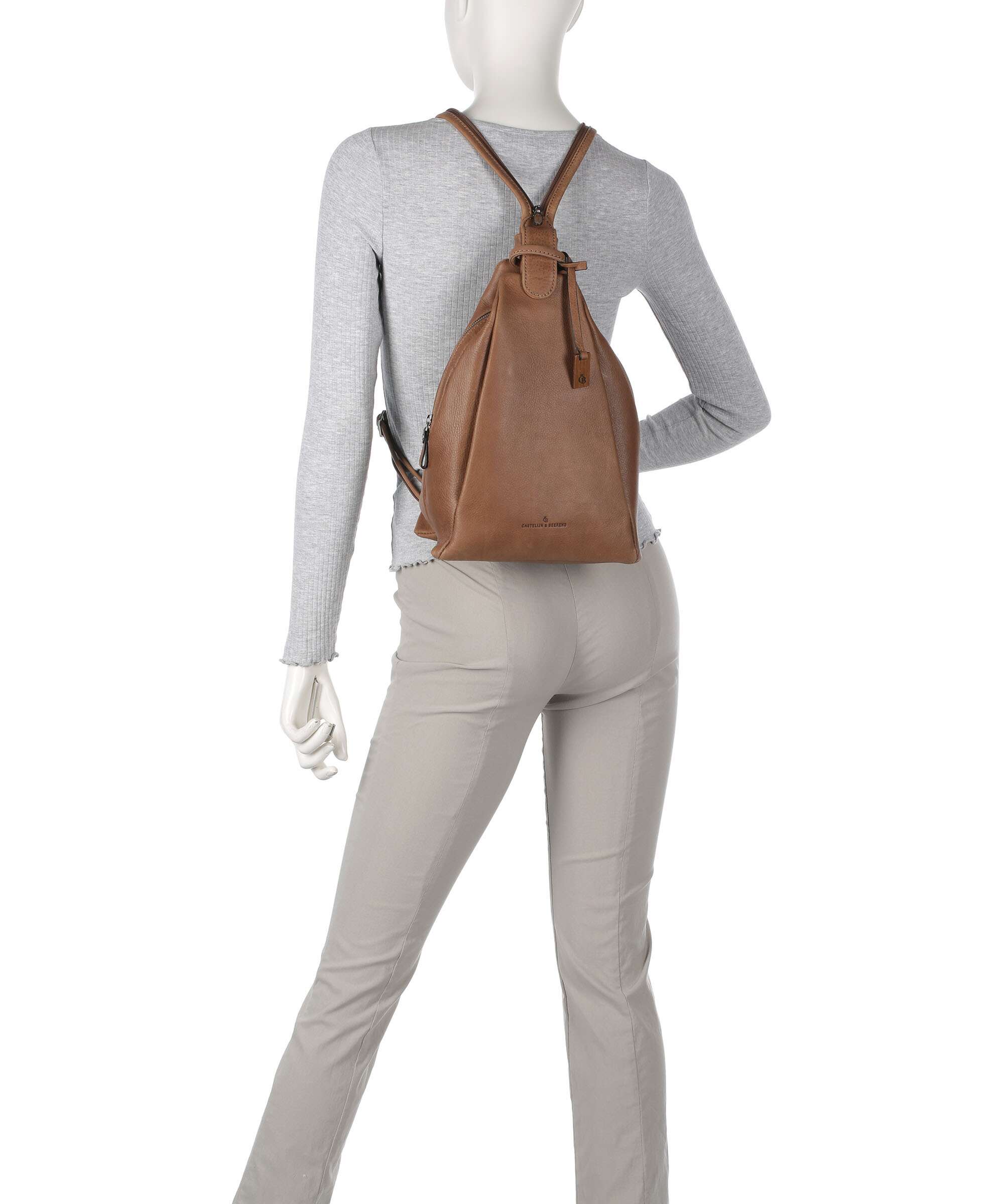 Castelijn & Beerens Carisma Backpack cognac - Image 3