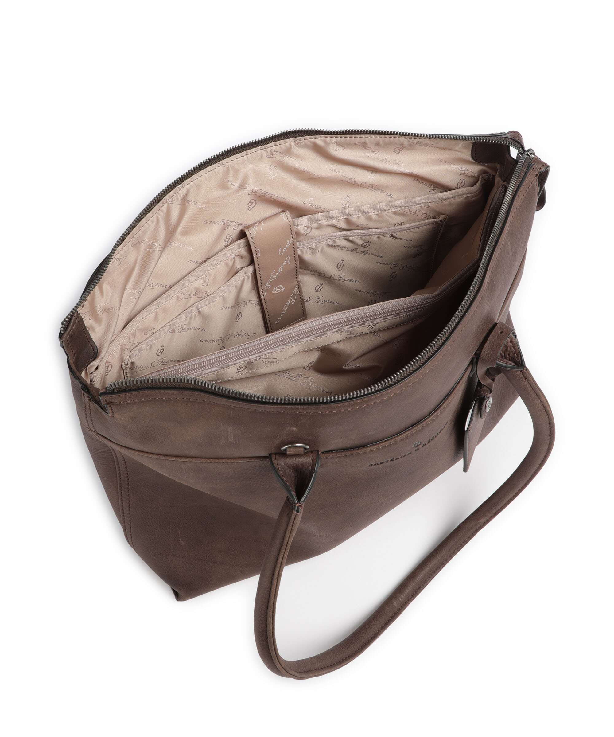 Castelijn & Beerens Carisma Briefcase mocca - Image 6