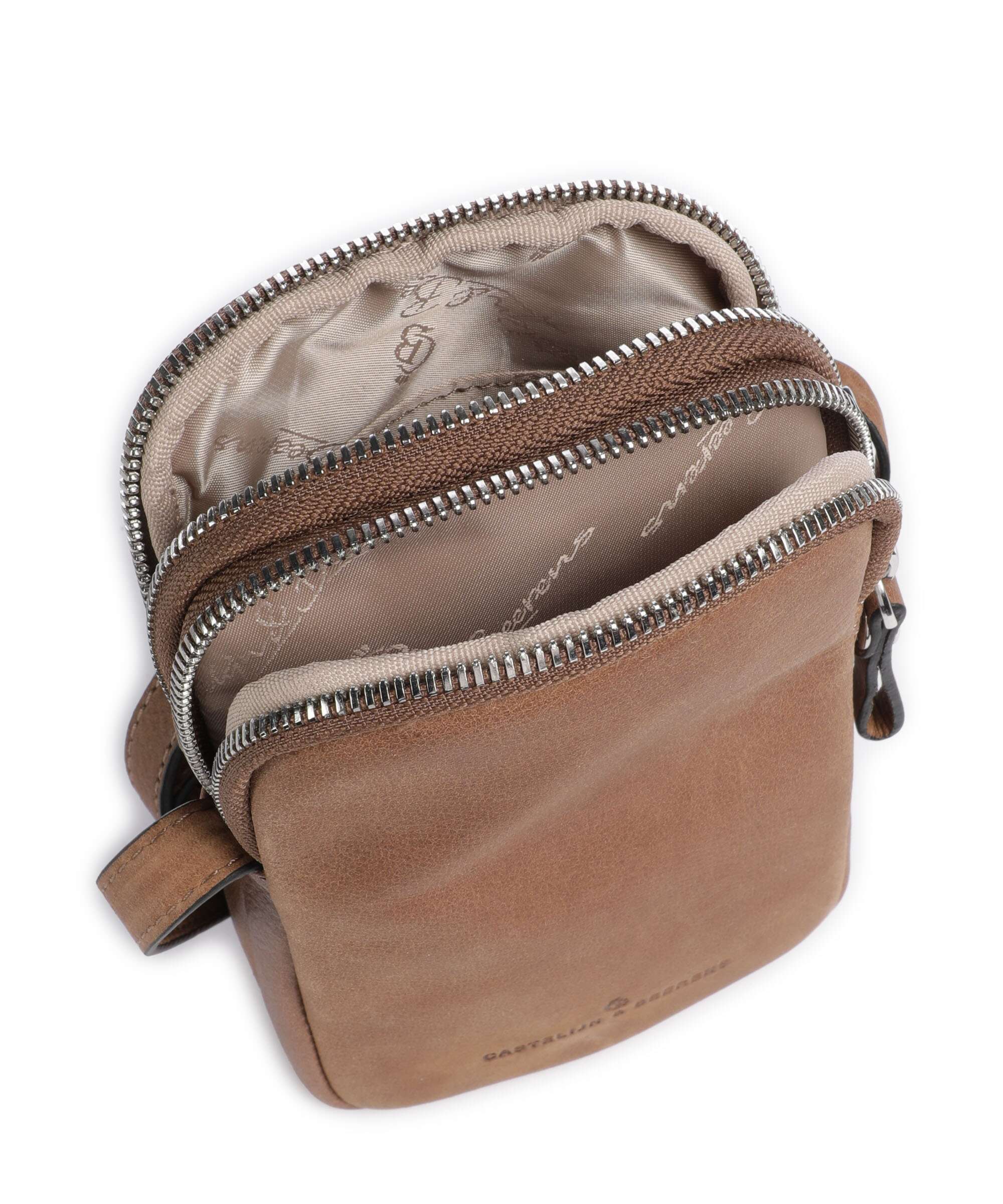 Castelijn & Beerens Carisma Phone bag cognac - Image 5