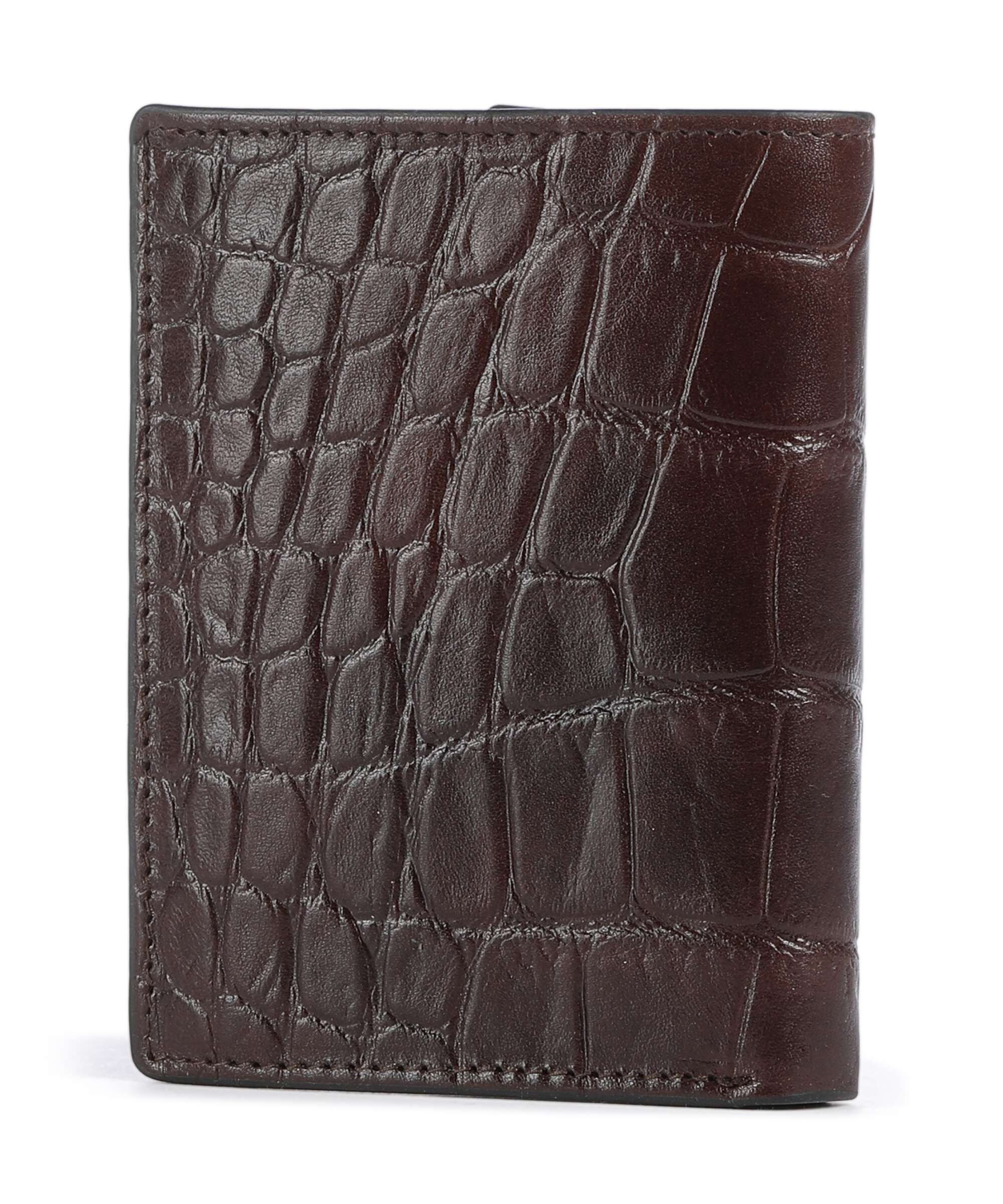 Castelijn & Beerens Croco Wallet mocca - Image 4