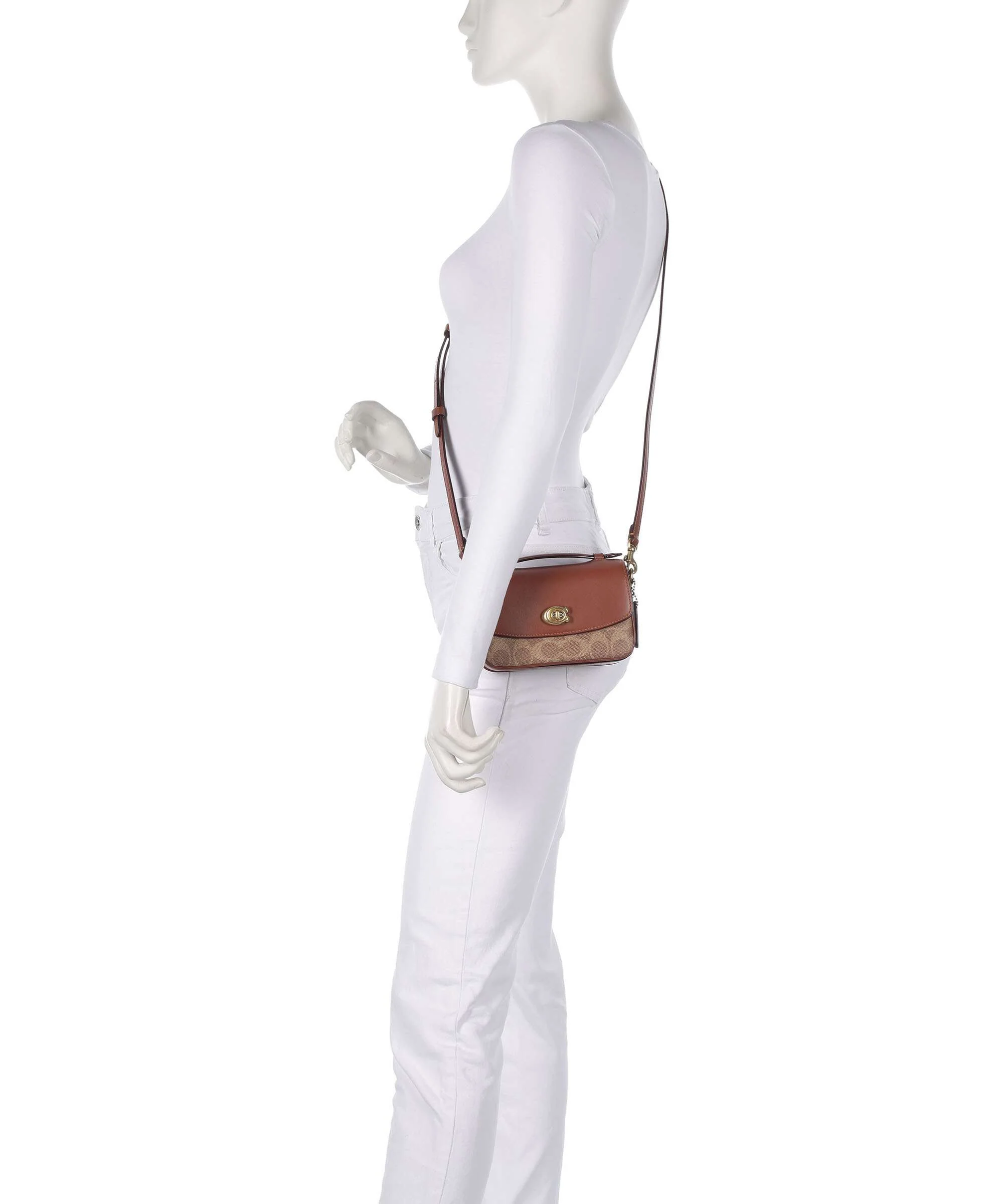 Coach Cassie 17 Crossbody bag tan caramel - Image 3