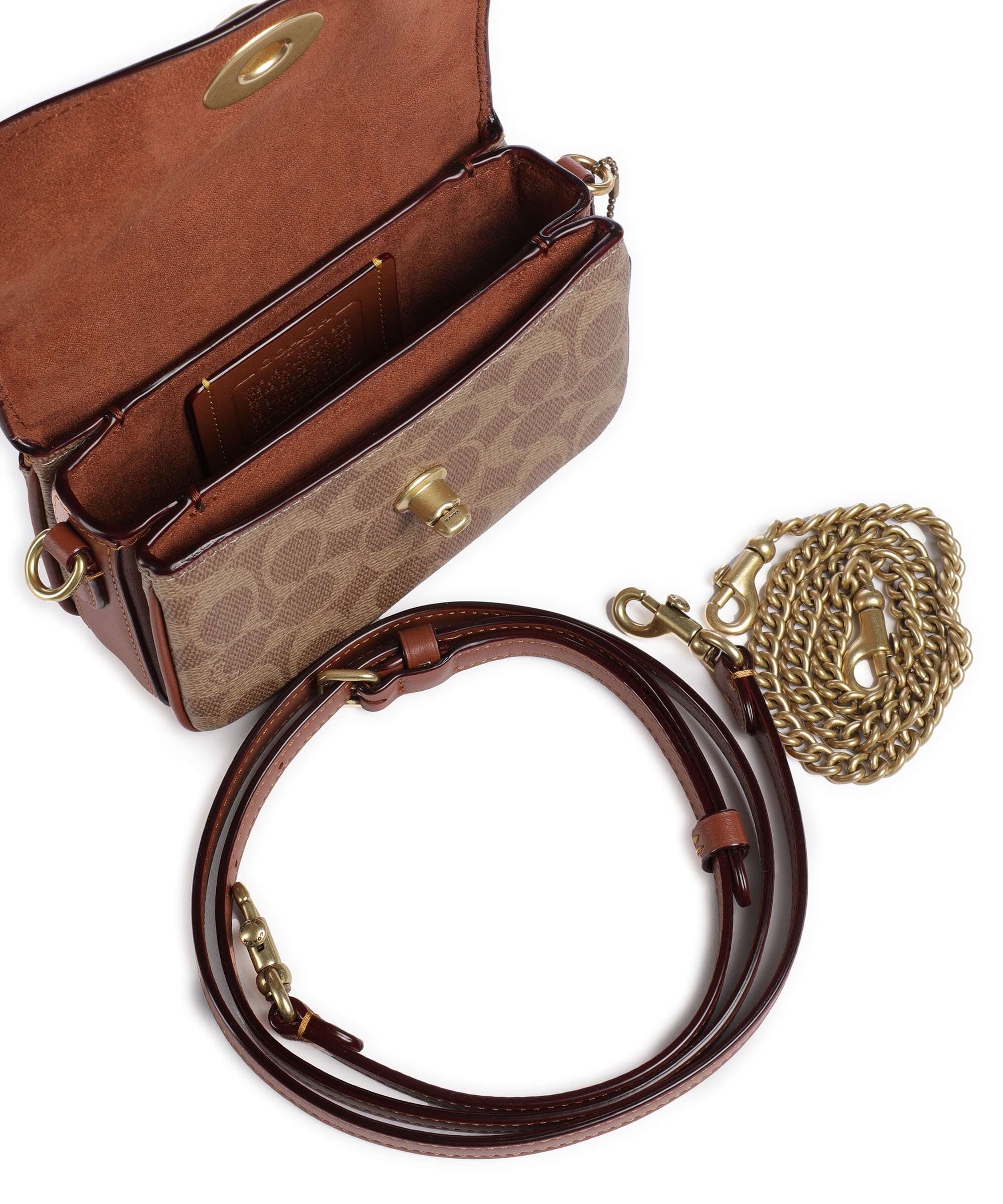 Coach Cassie 17 Crossbody bag tan caramel - Image 6