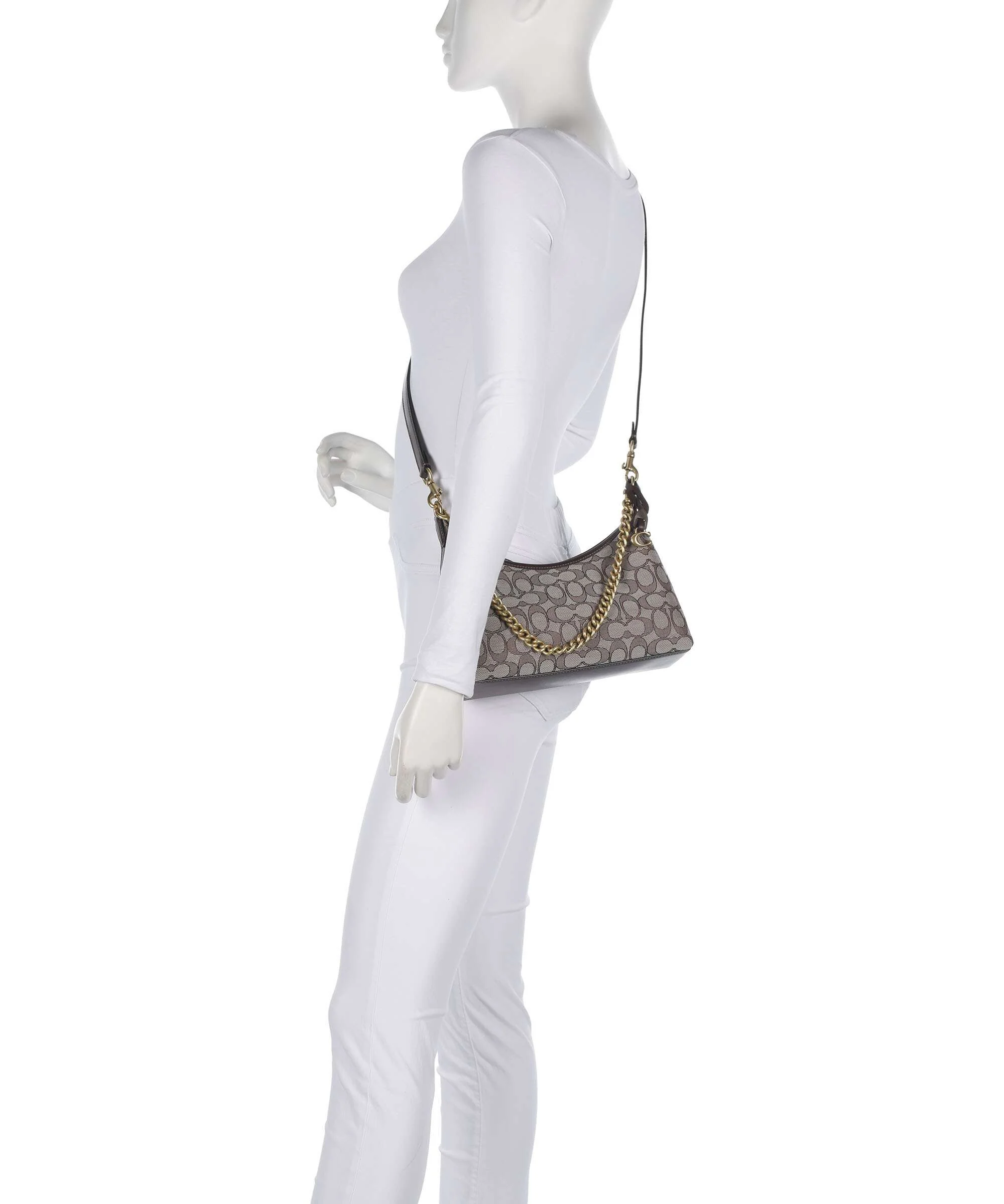 Coach Juliet Signature Jacquard 25 Shoulder bag oak maple - Image 4