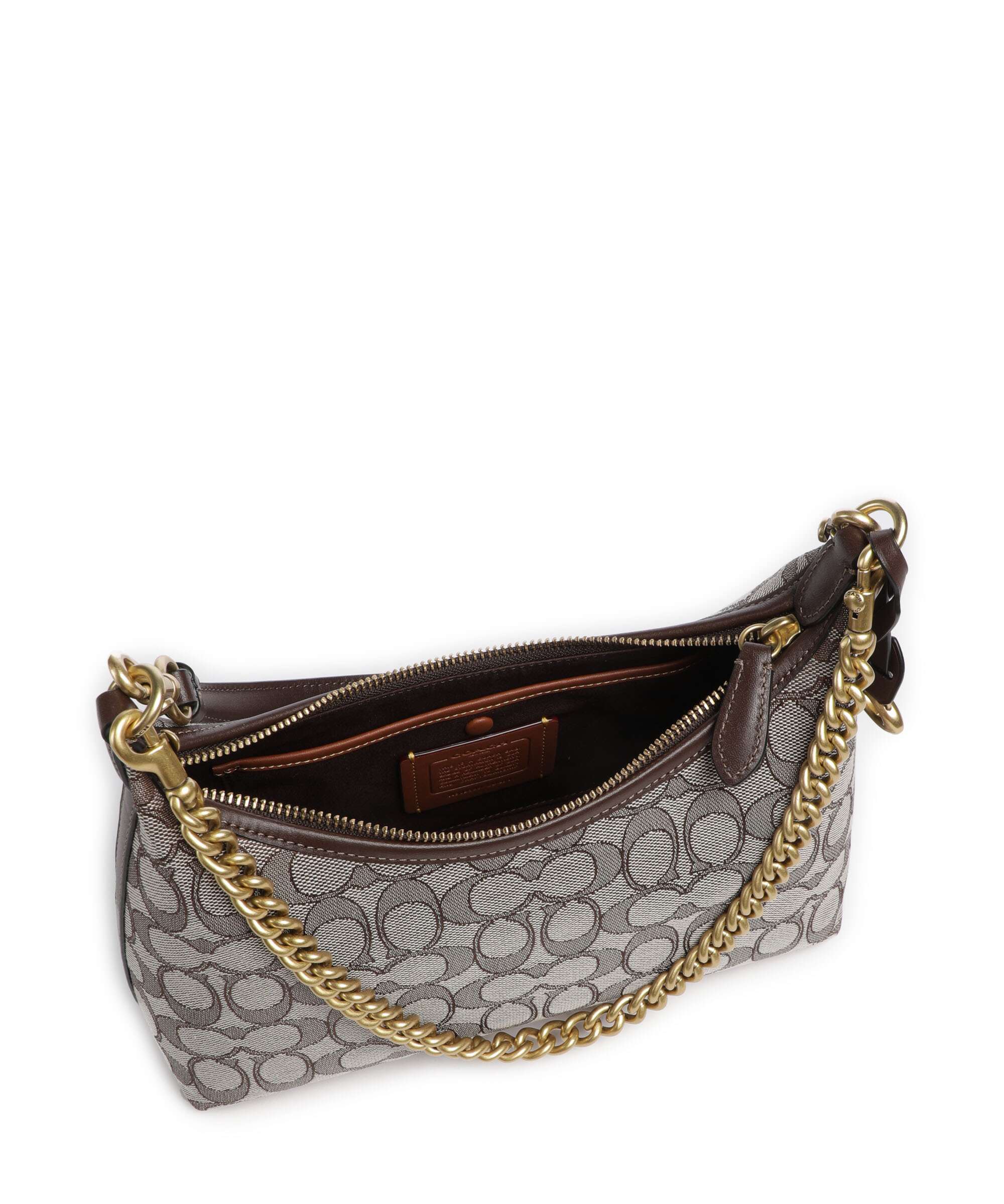 Coach Juliet Signature Jacquard 25 Shoulder bag oak maple - Image 7