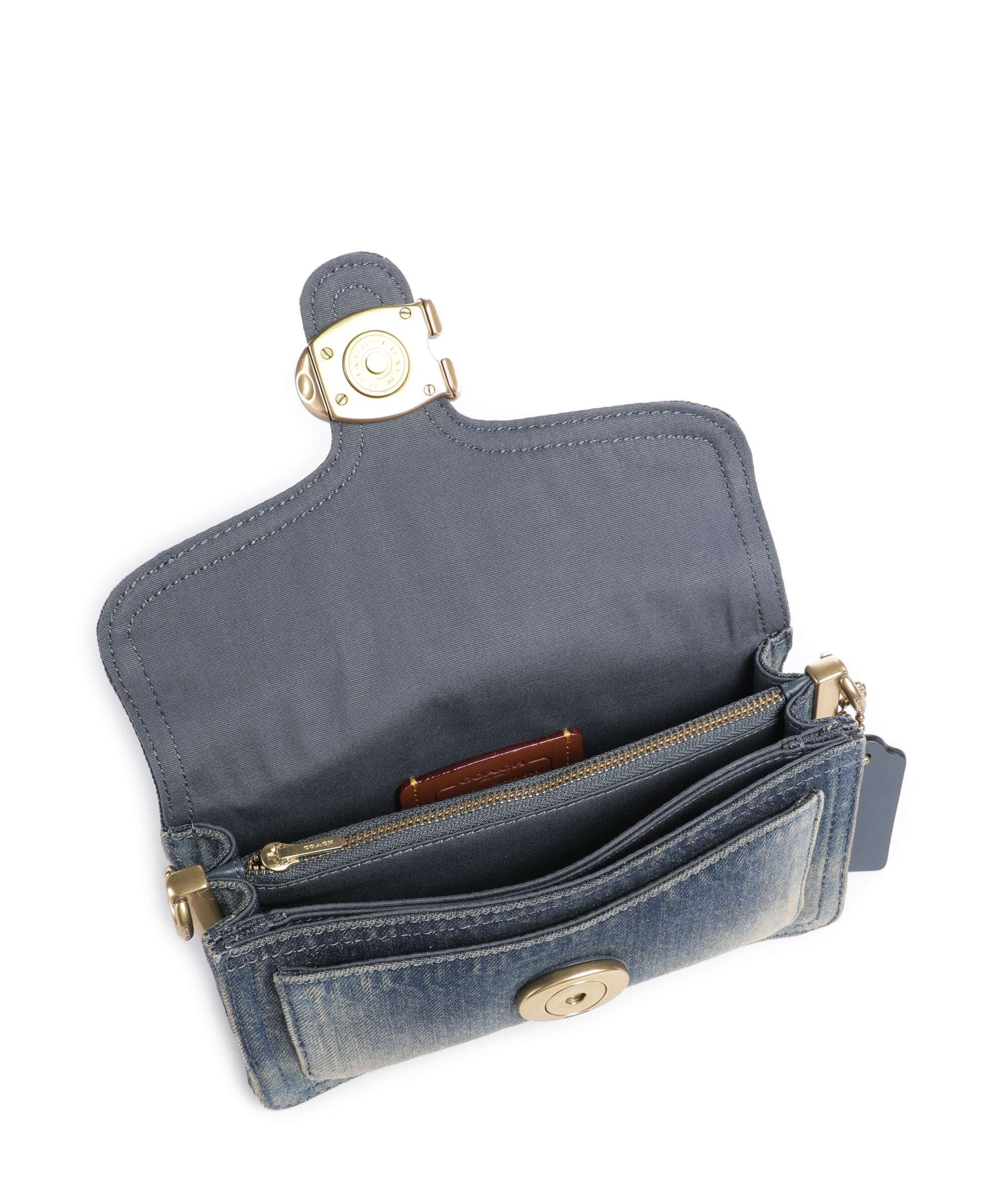 Coach Tabby Loved Denim 20 Shoulder bag dark indigo - Image 7