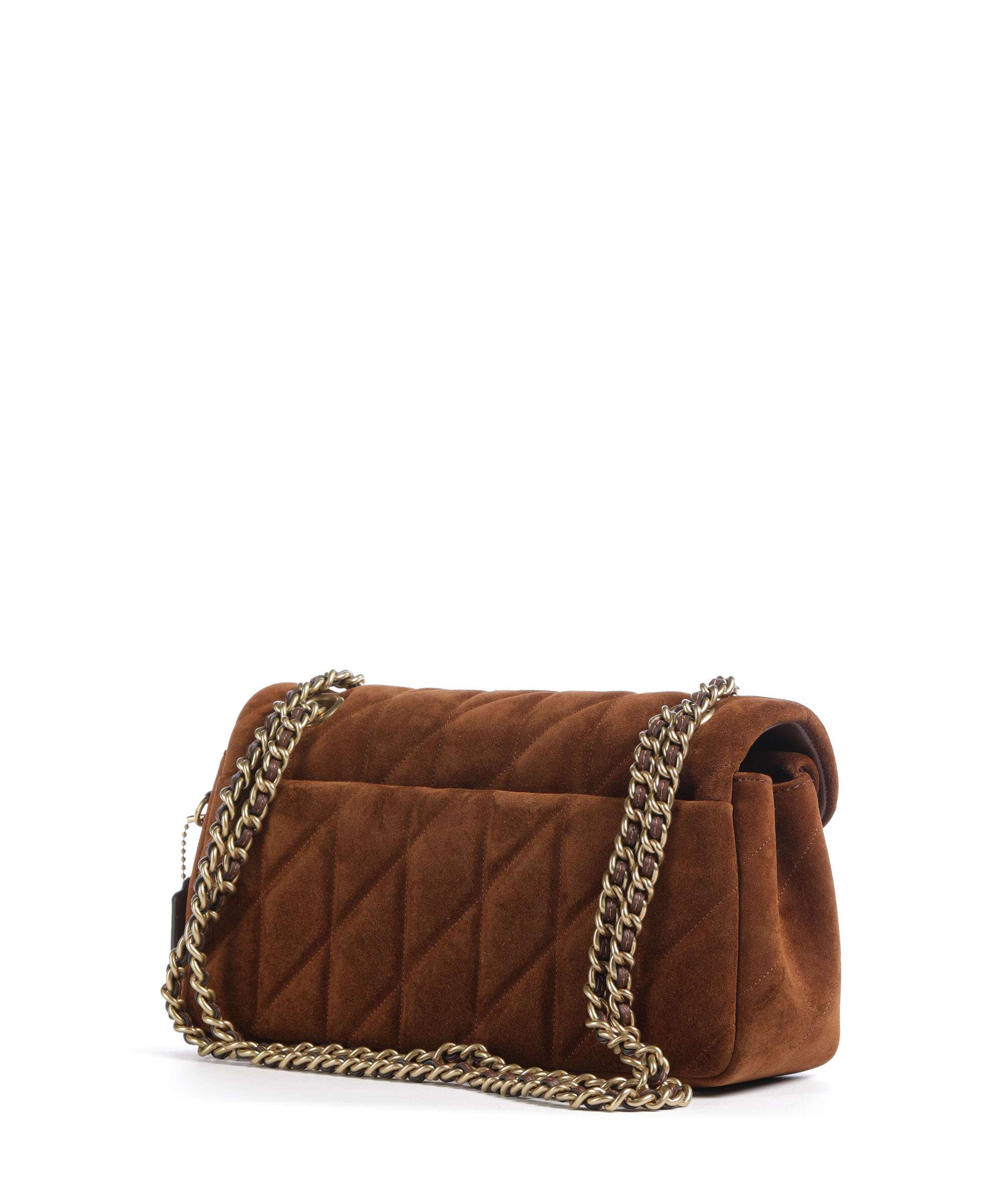 Coach Tabby Quilted Suede 26 Shoulder bag warm brown - Image 2