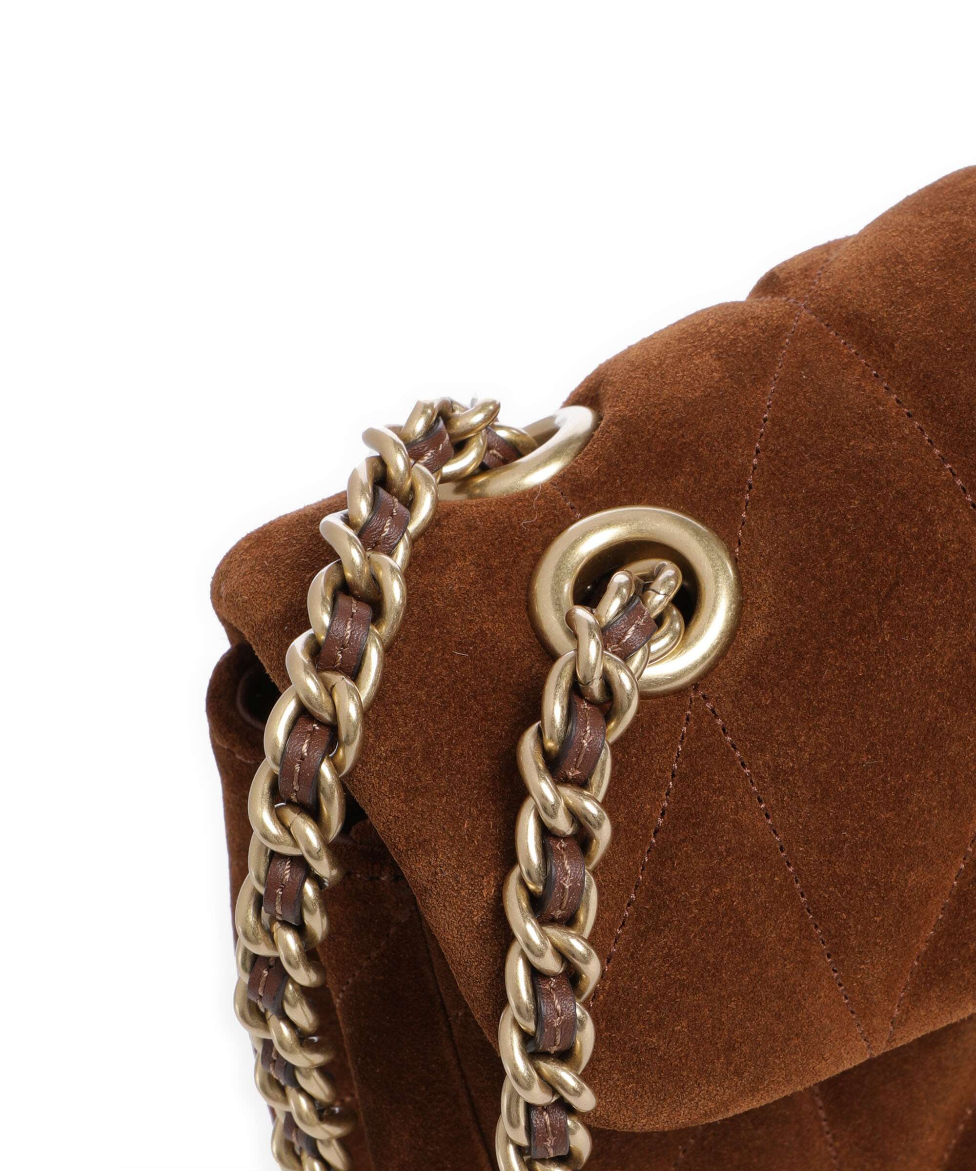 Coach Tabby Quilted Suede 26 Shoulder bag warm brown - Image 5