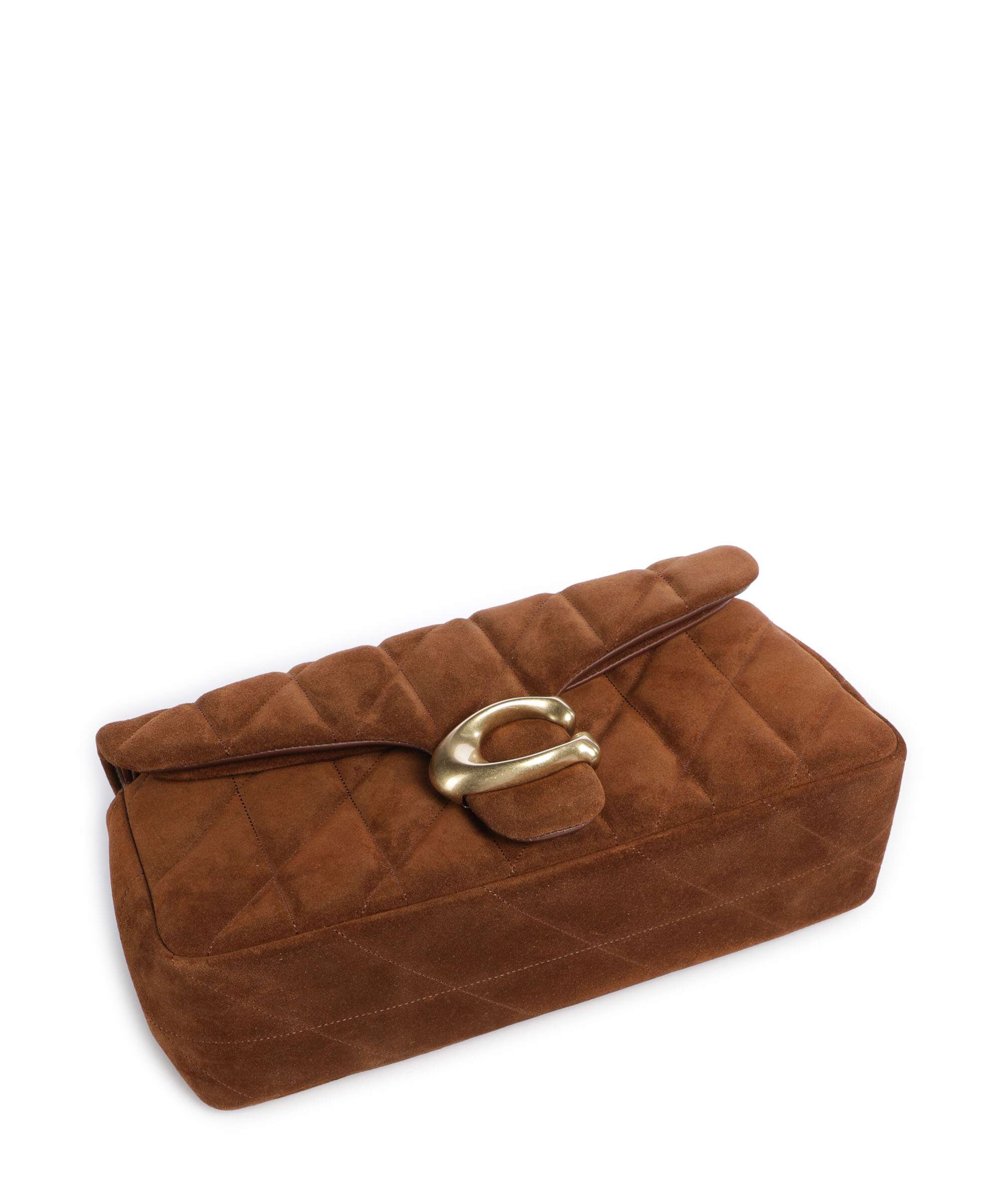Coach Tabby Quilted Suede 26 Shoulder bag warm brown - Image 6