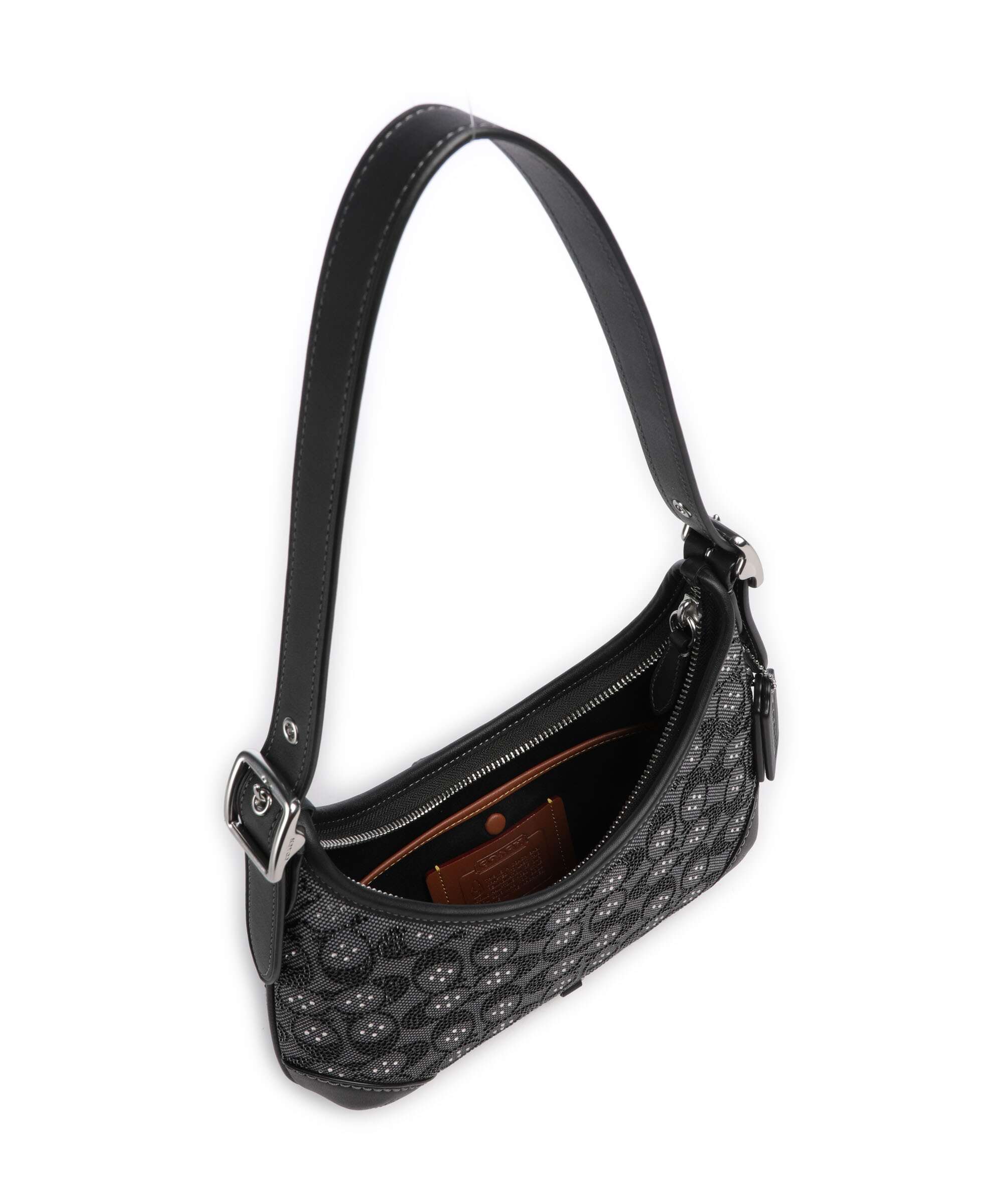 Coach The Coach Originals Hamptons Crystal Signature Shoulder bag black - Image 6