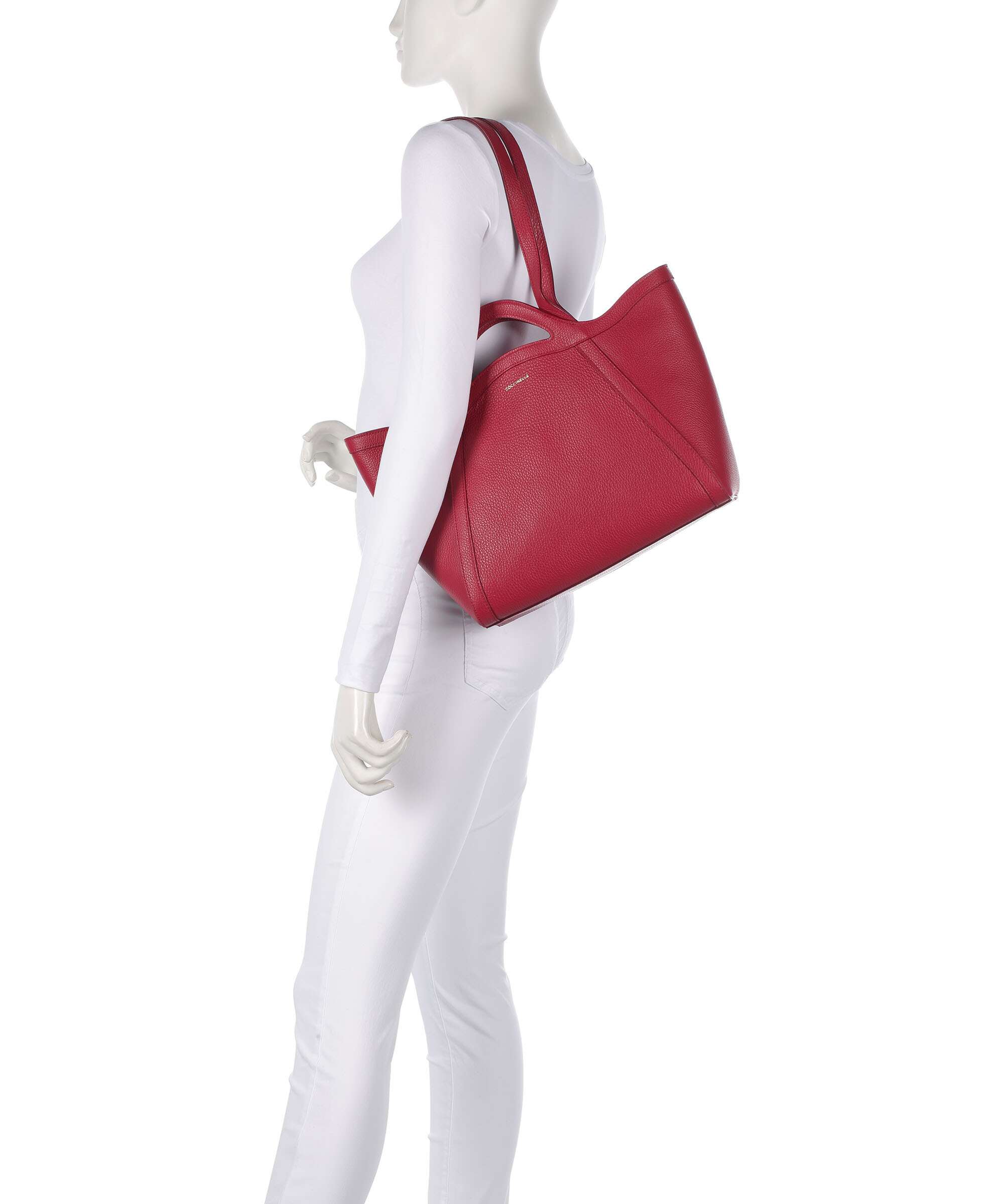 Coccinelle Amalia Tote bag sangria - Image 3