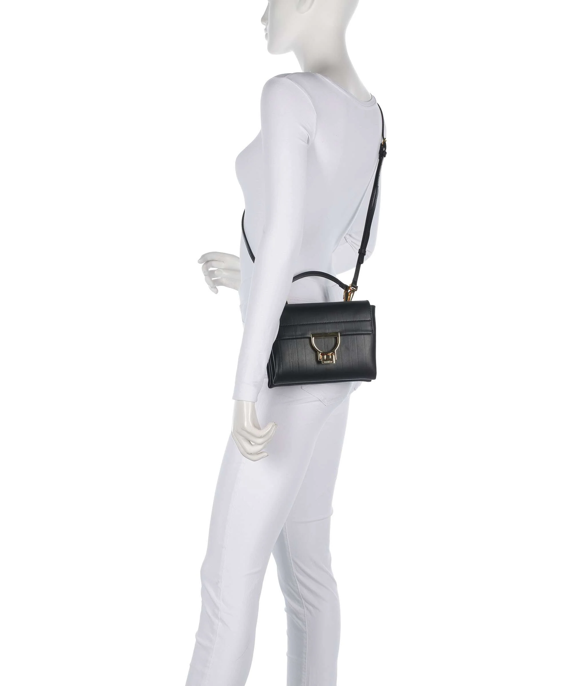 Coccinelle Arlettis Plisse Crossbody bag noir - Image 3