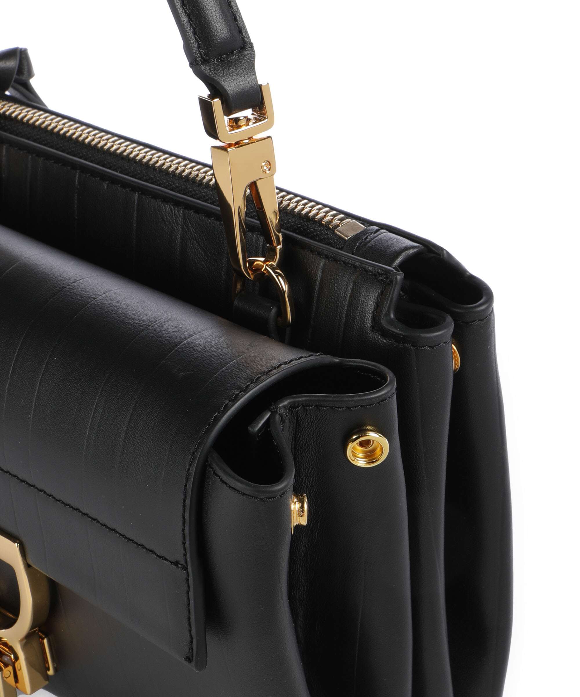 Coccinelle Arlettis Plisse Crossbody bag noir - Image 4