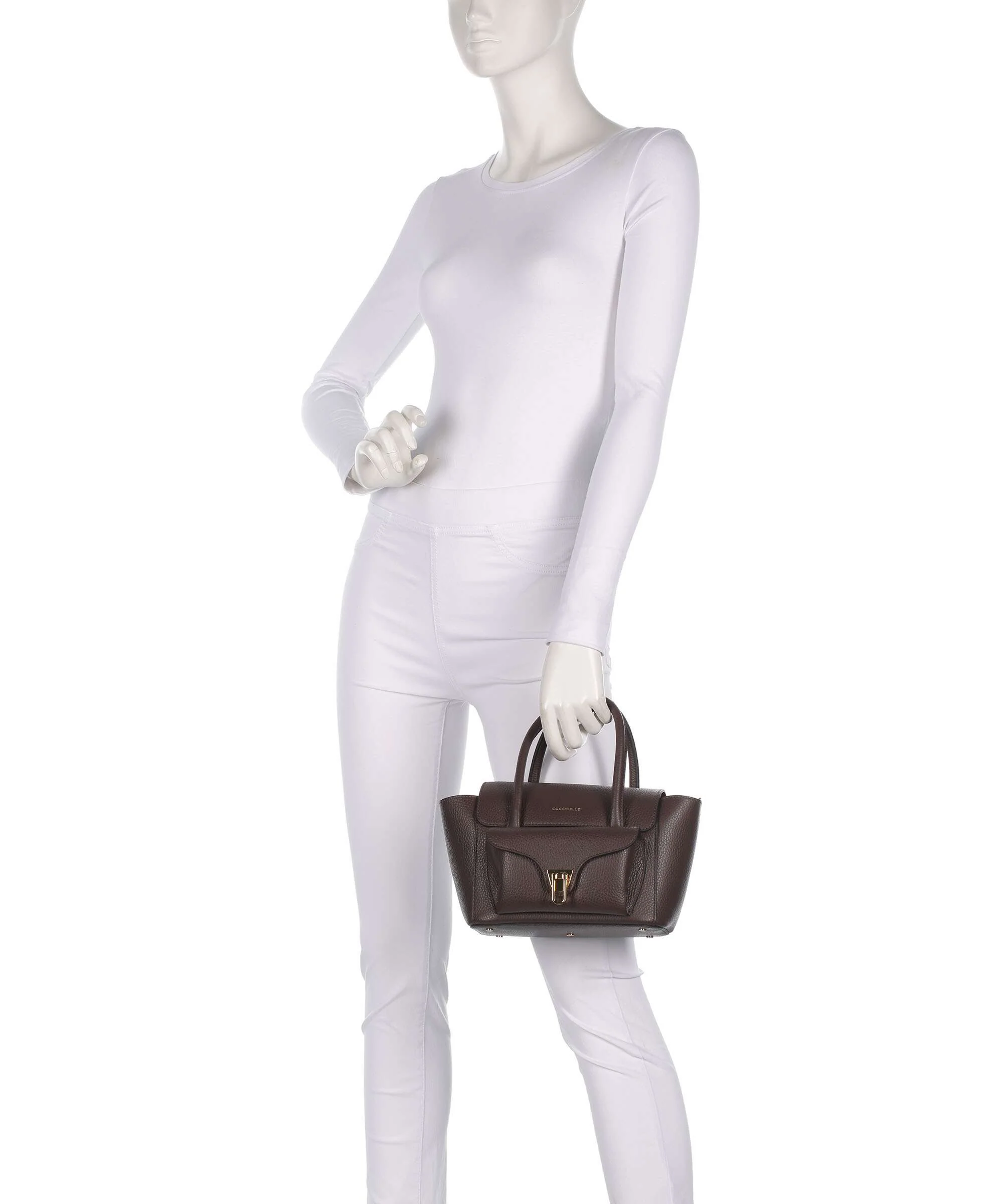 Coccinelle Beat Double Handbag brunette - Image 3