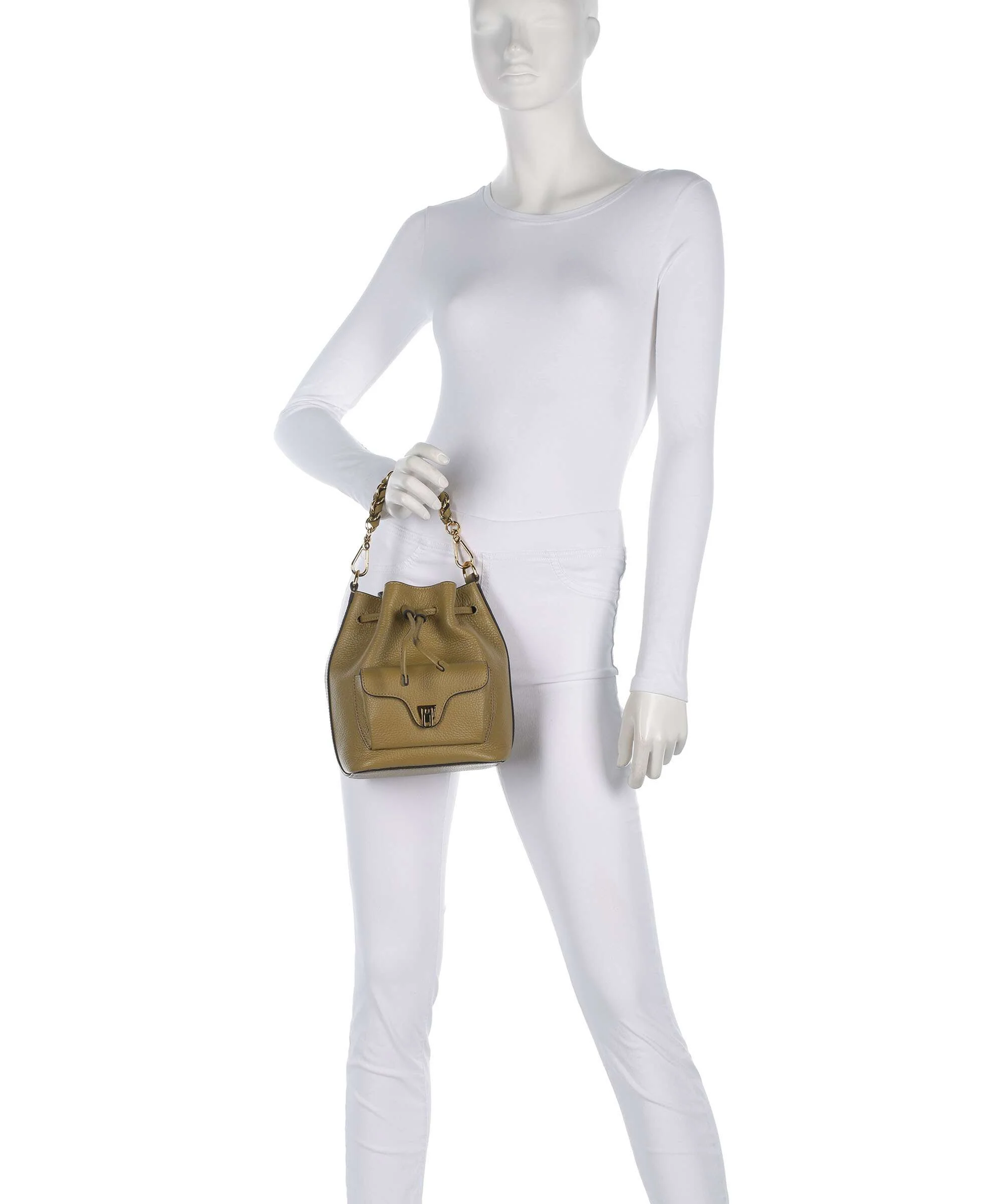 Coccinelle Beat Generation Bucket bag seagrass - Image 4