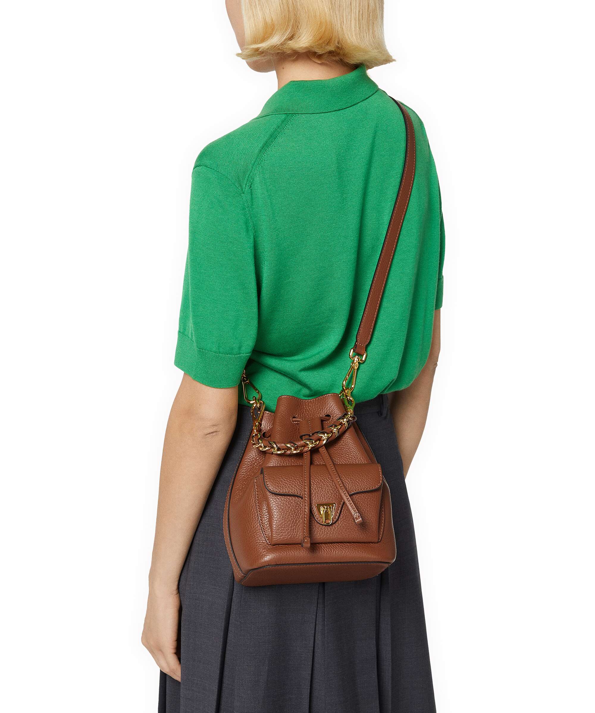 Coccinelle Beat Generation Bucket bag cognac - Image 4