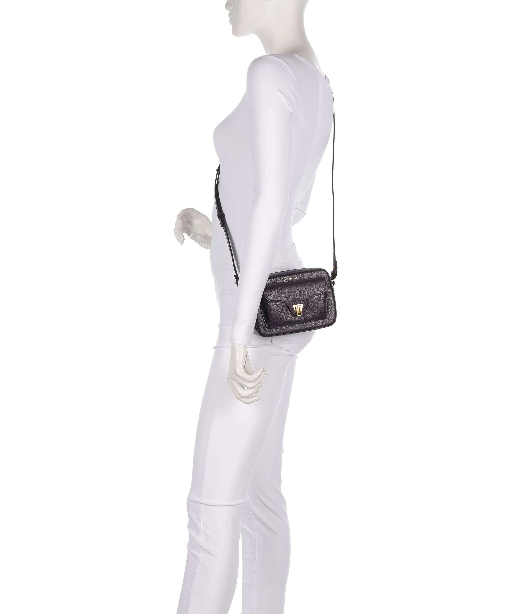 Coccinelle Beat Soft Crossbody bag prune - Image 3