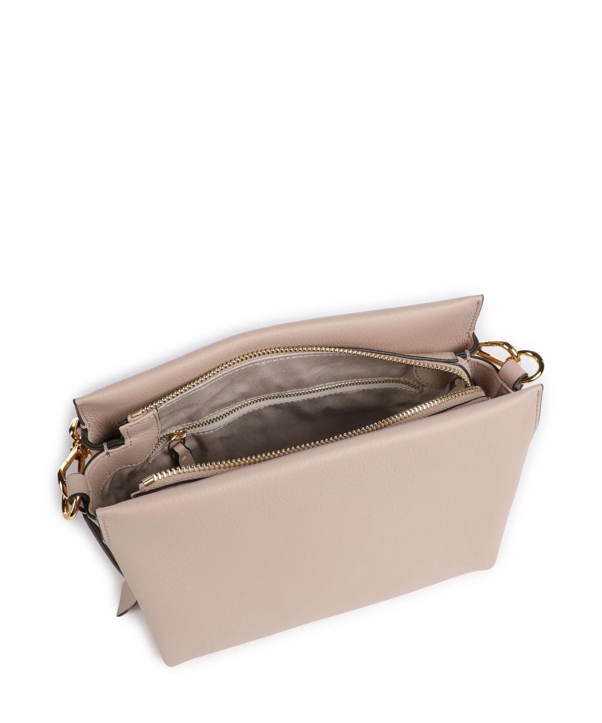 Coccinelle Boheme Grana Double Handbag rosette/warm taupe - Image 6