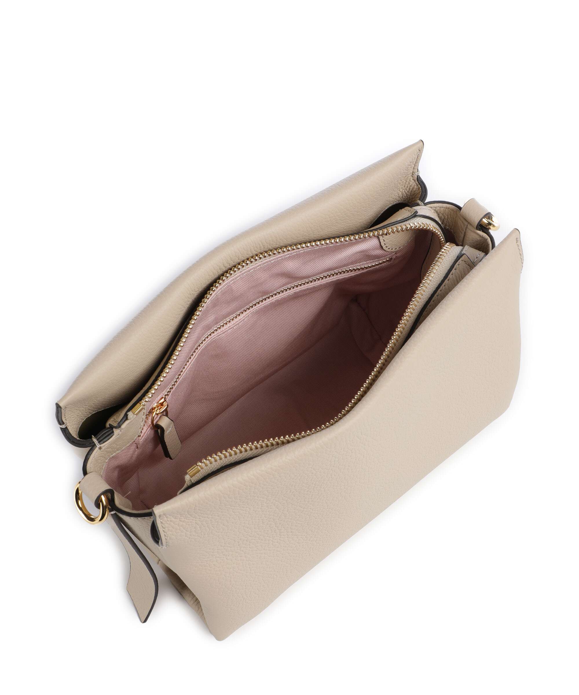 Coccinelle Boheme Grana Double Handbag sandshell/seagrass - Image 5