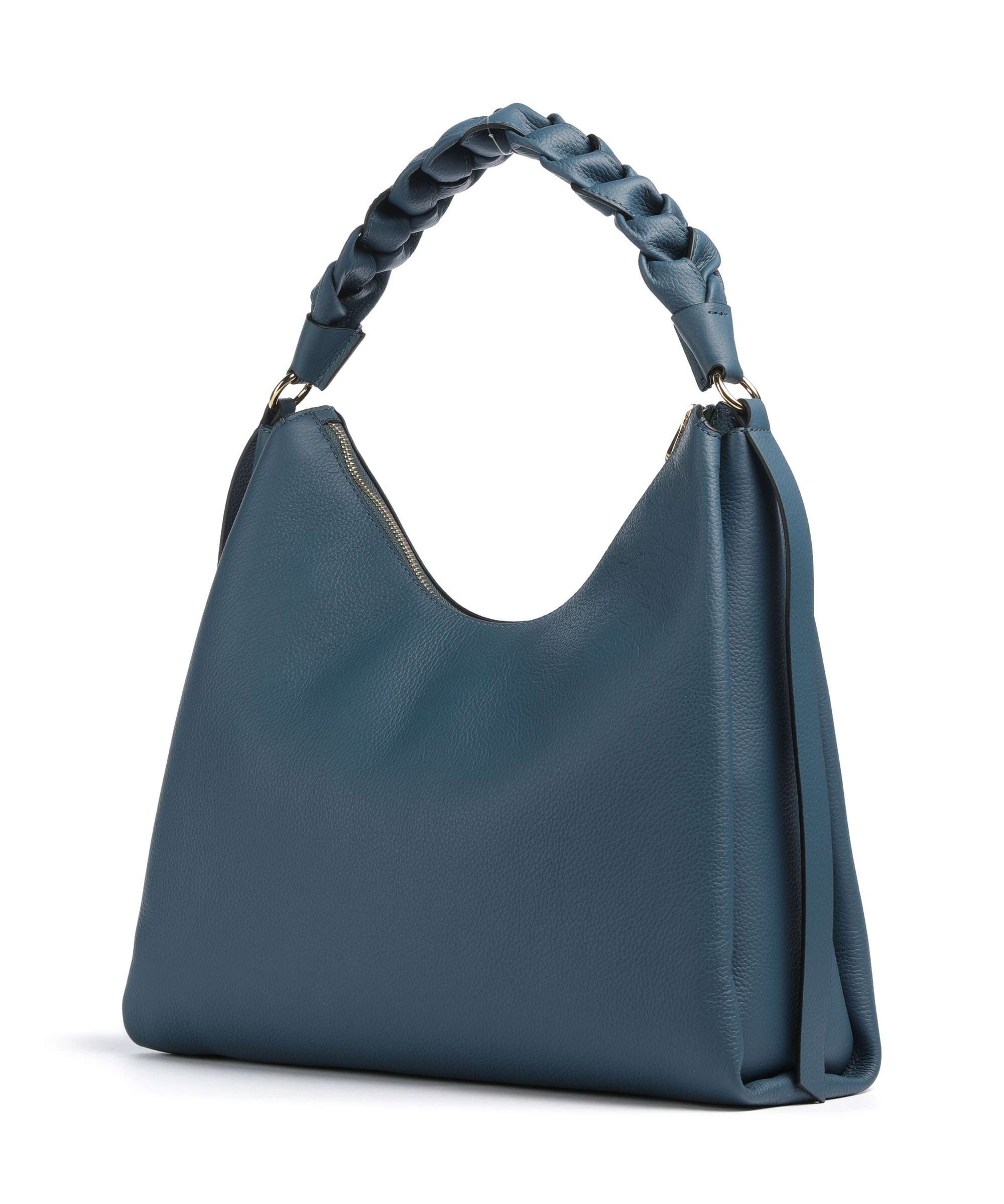 Coccinelle Boheme Grana Double Hobo bag deep blue/sandshell - Image 2