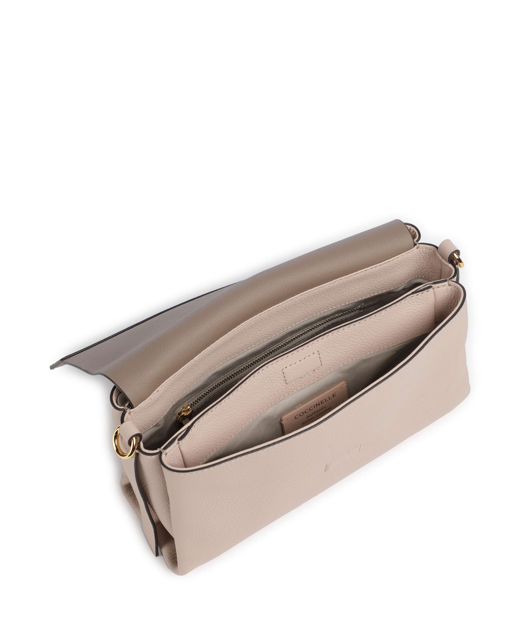 Coccinelle Boheme Grana Double Shoulder bag rosette/warm taupe - Image 7