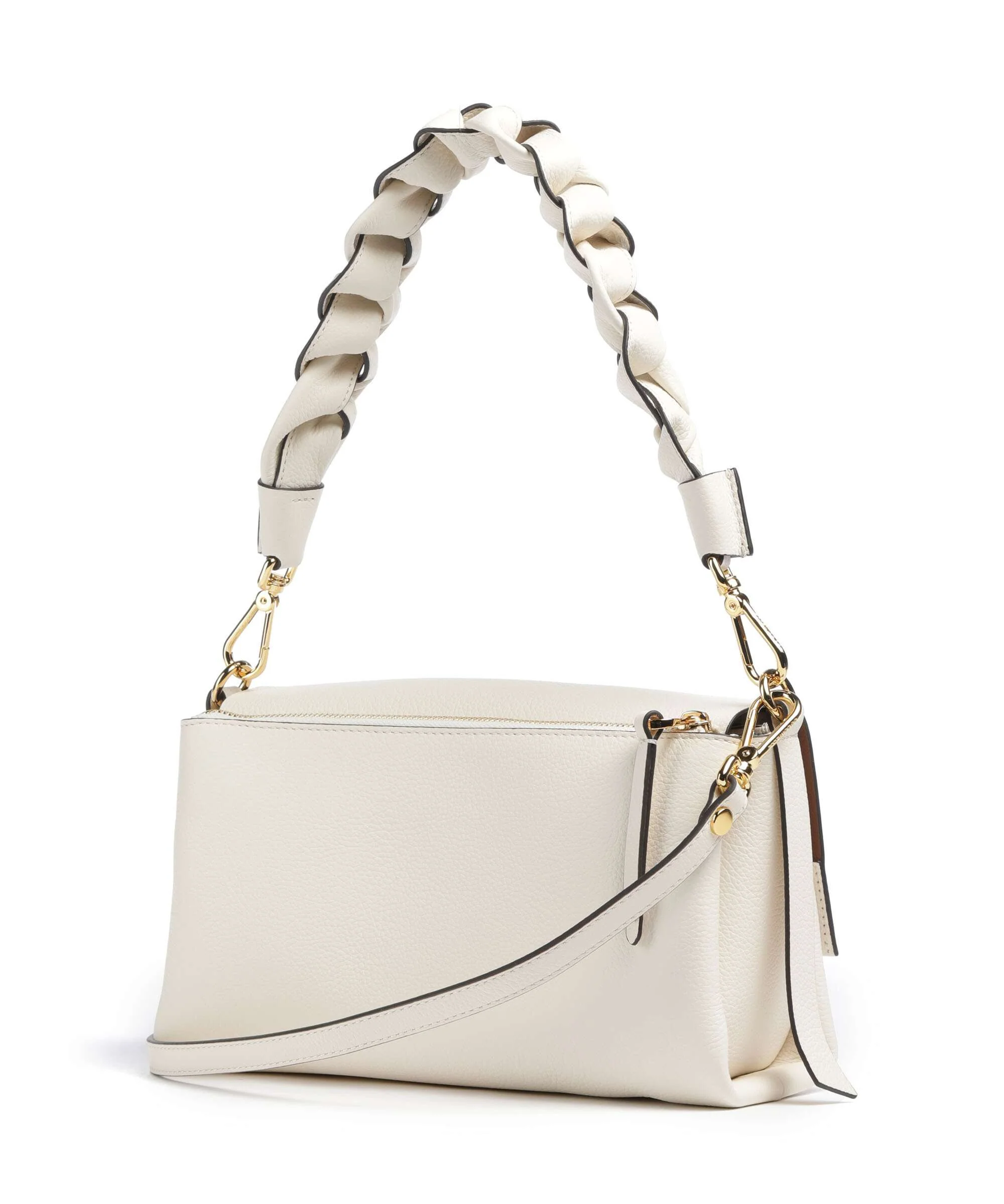 Coccinelle Boheme Grana Double Shoulder bag pearl/cognac - Image 2