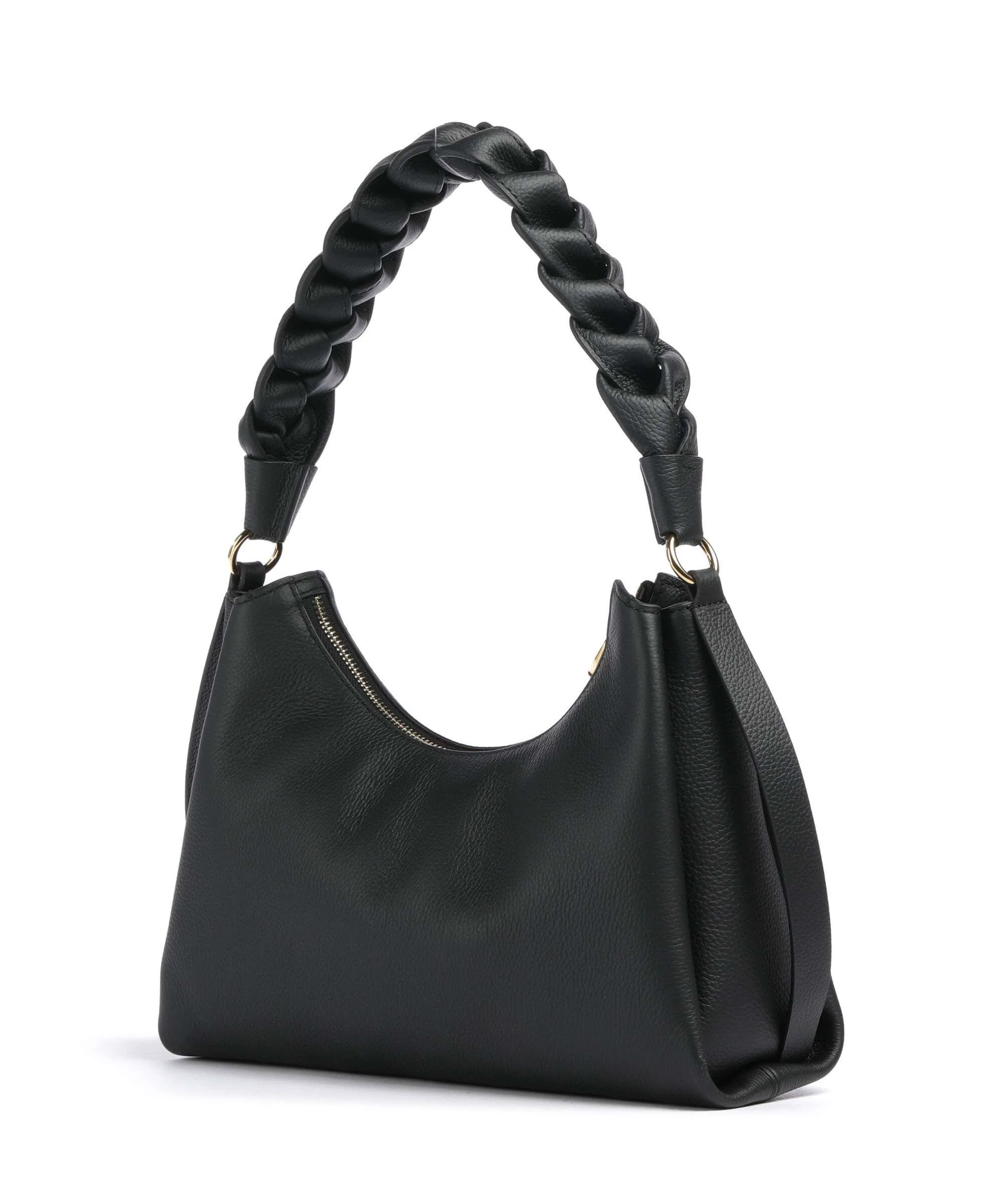 Coccinelle Boheme Grana Double Shoulder bag noir/cuir - Image 2
