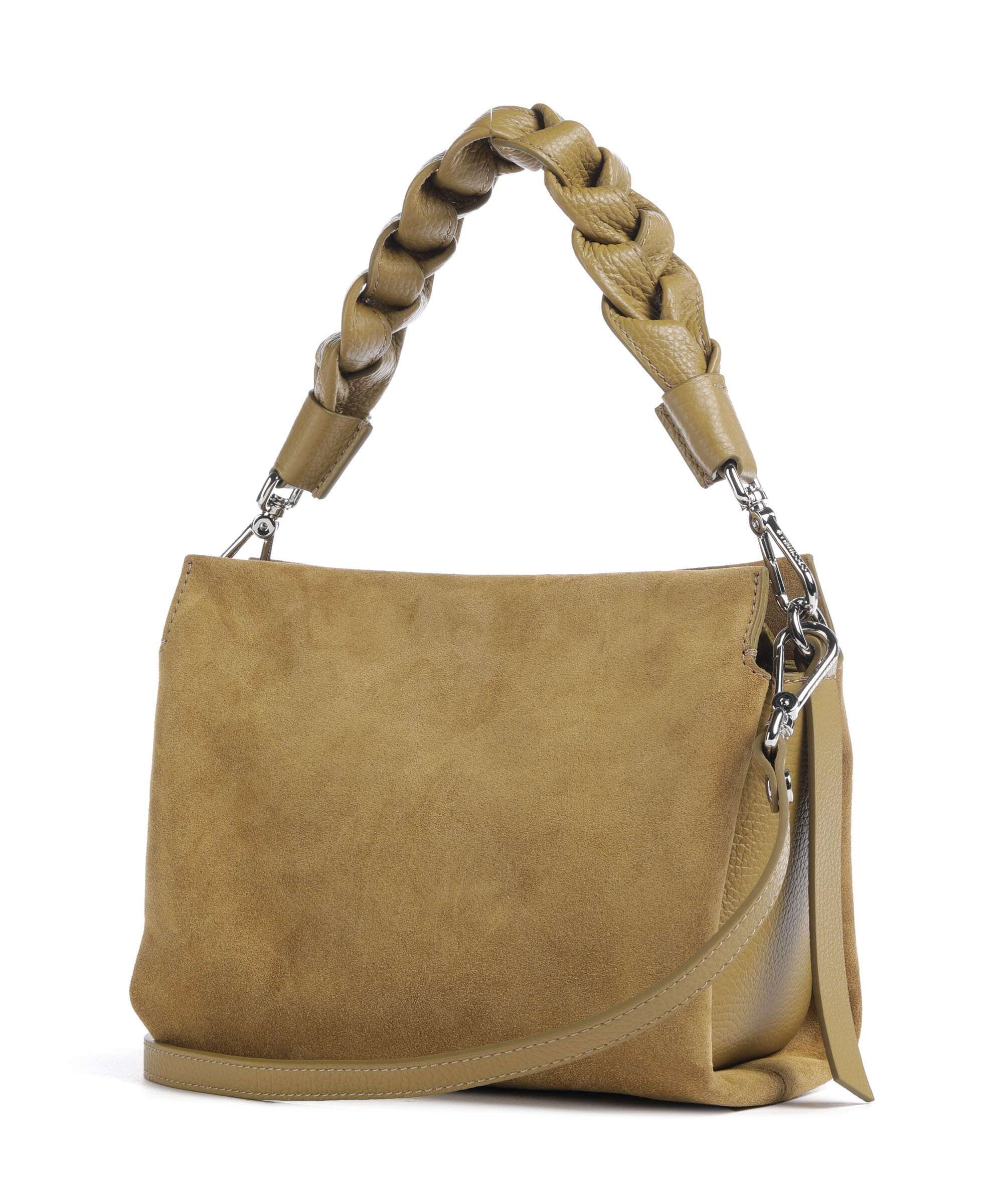 Coccinelle Boheme Suede Handbag seagrass - Image 2
