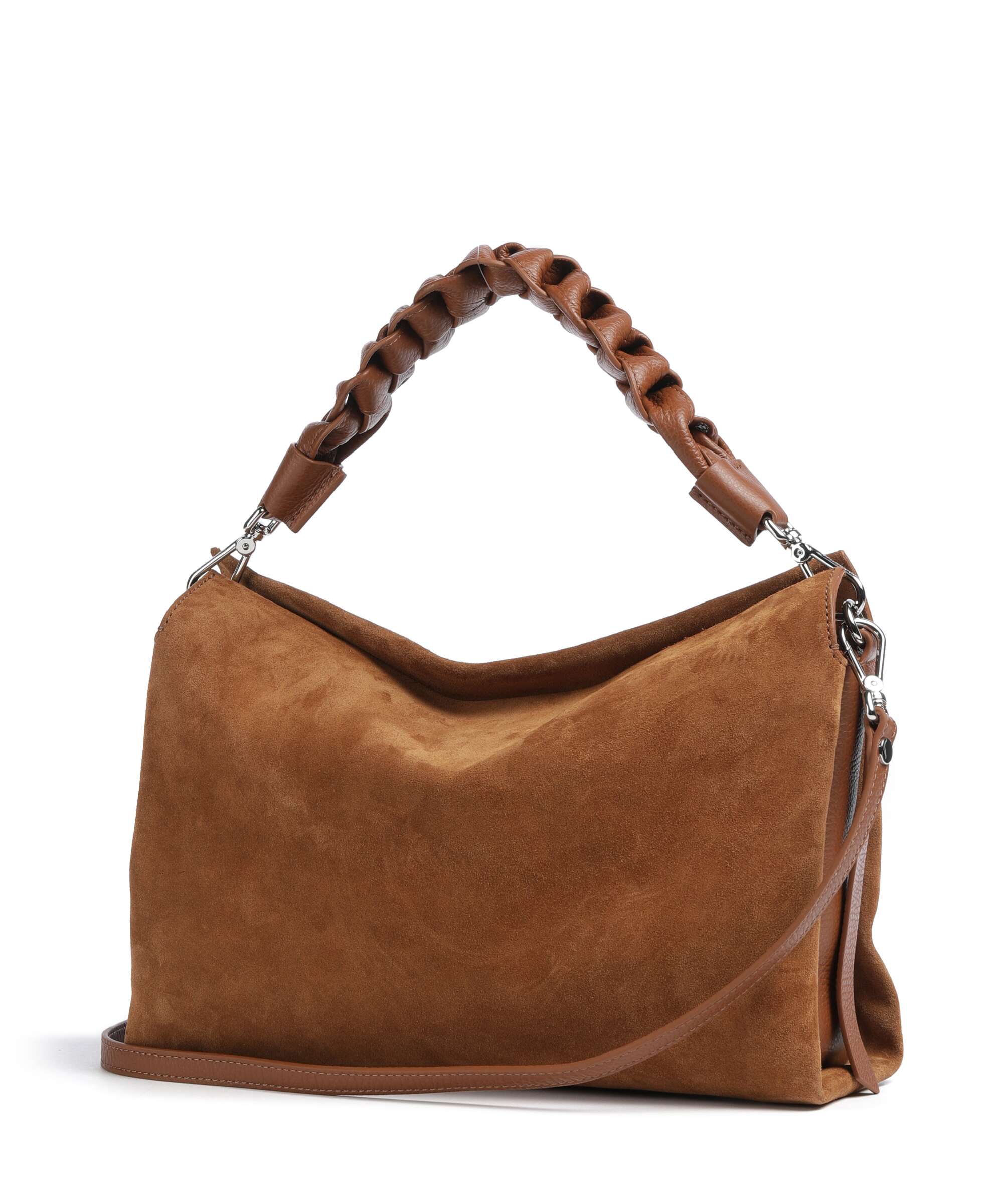 Coccinelle Boheme Suede Hobo bag cognac - Image 2