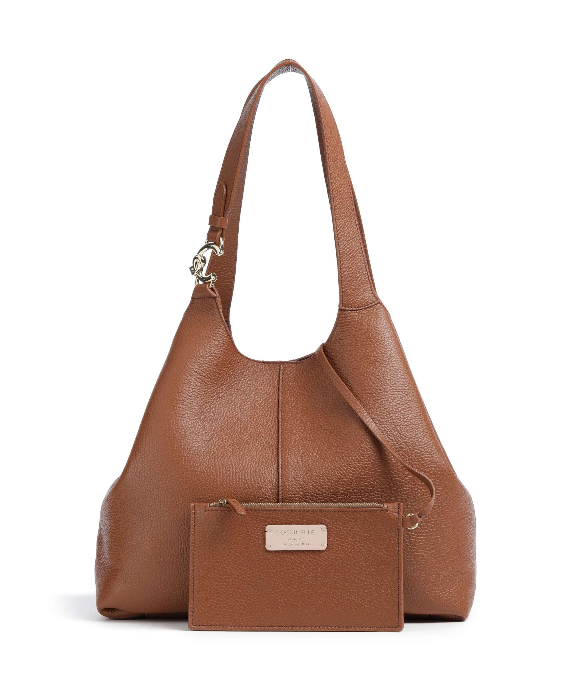 Coccinelle C-Easy Hobo bag cognac - Image 6