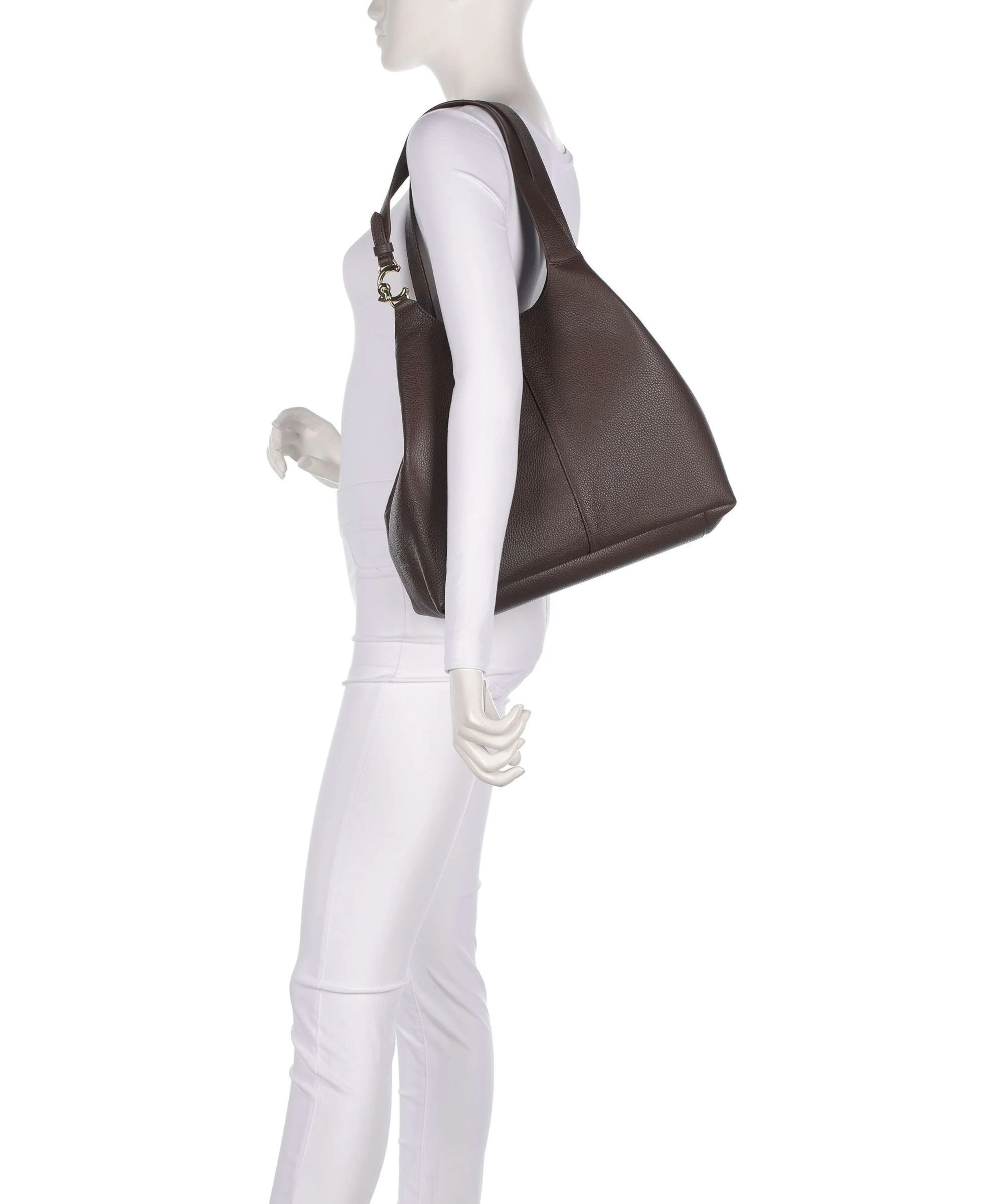 Coccinelle C-Easy Hobo bag brunette - Image 3