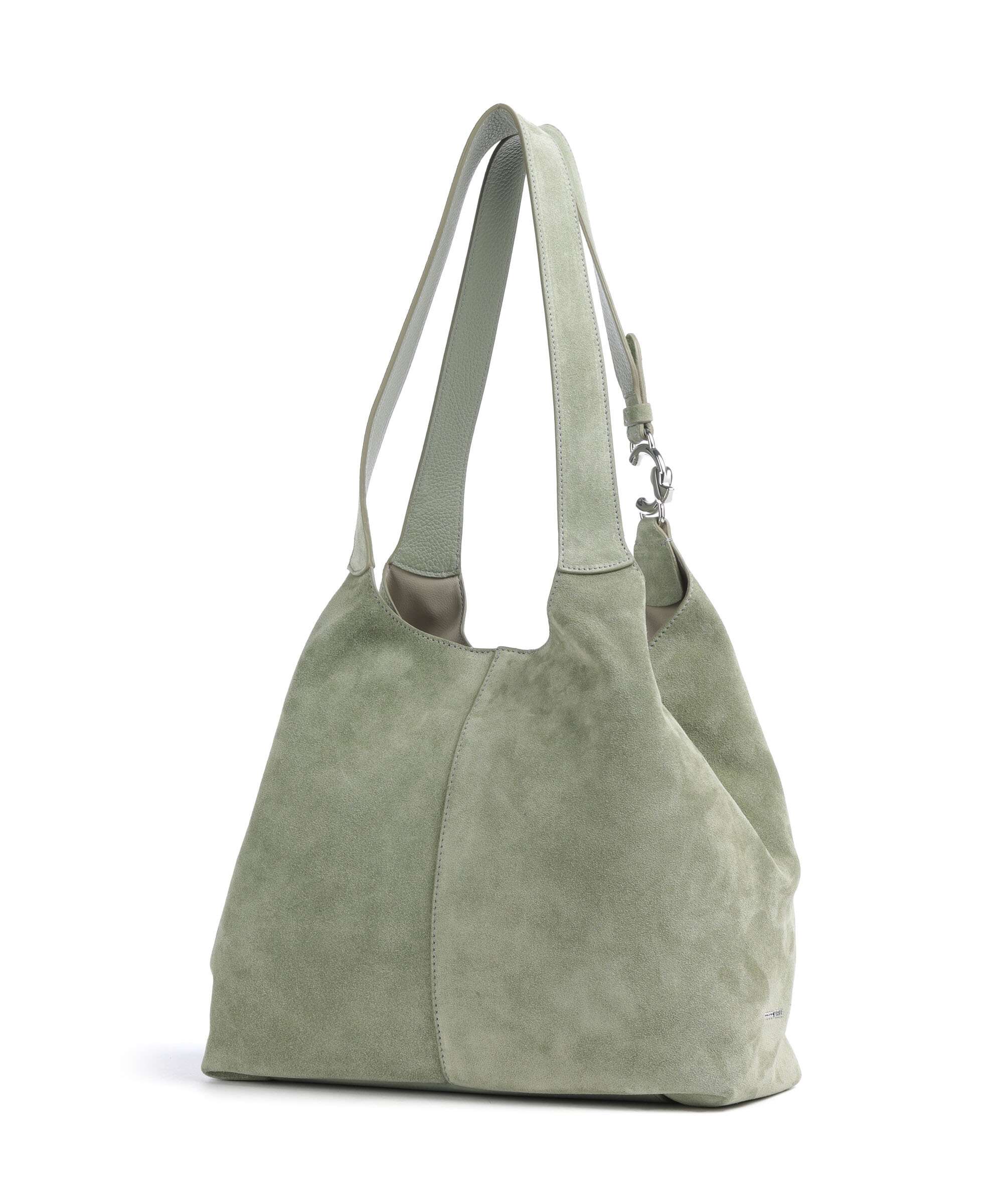 Coccinelle C-Easy Suede Hobo bag greenery - Image 4