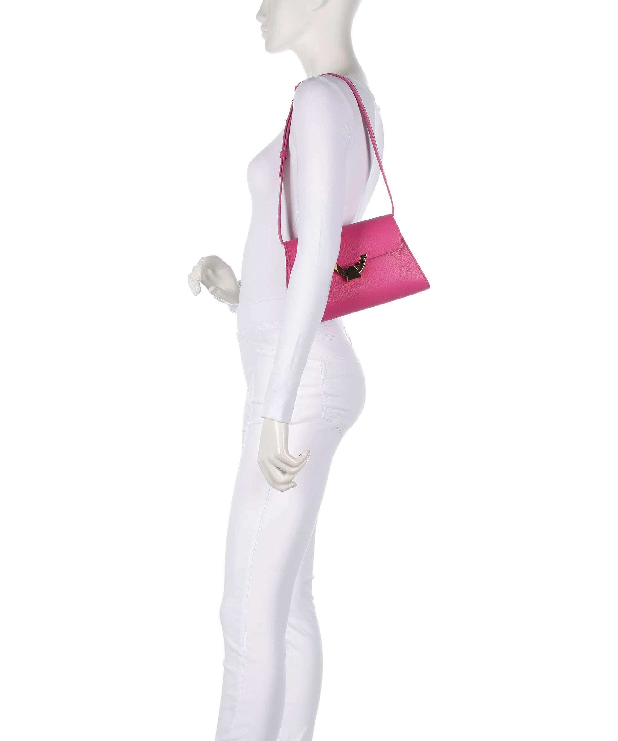 Coccinelle Dew Shoulder bag new fucsia - Image 3