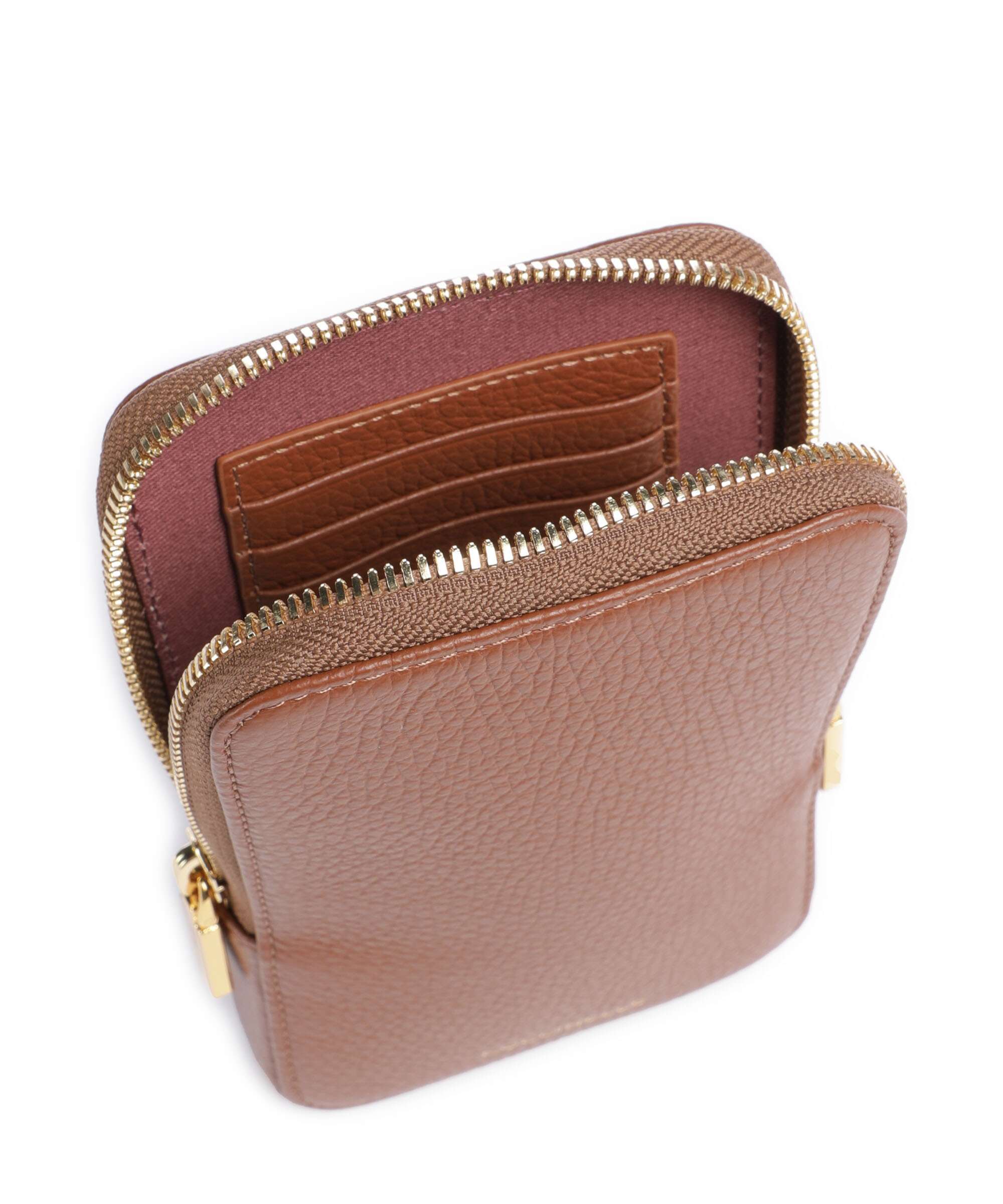 Coccinelle Flor Phone bag cognac - Image 5