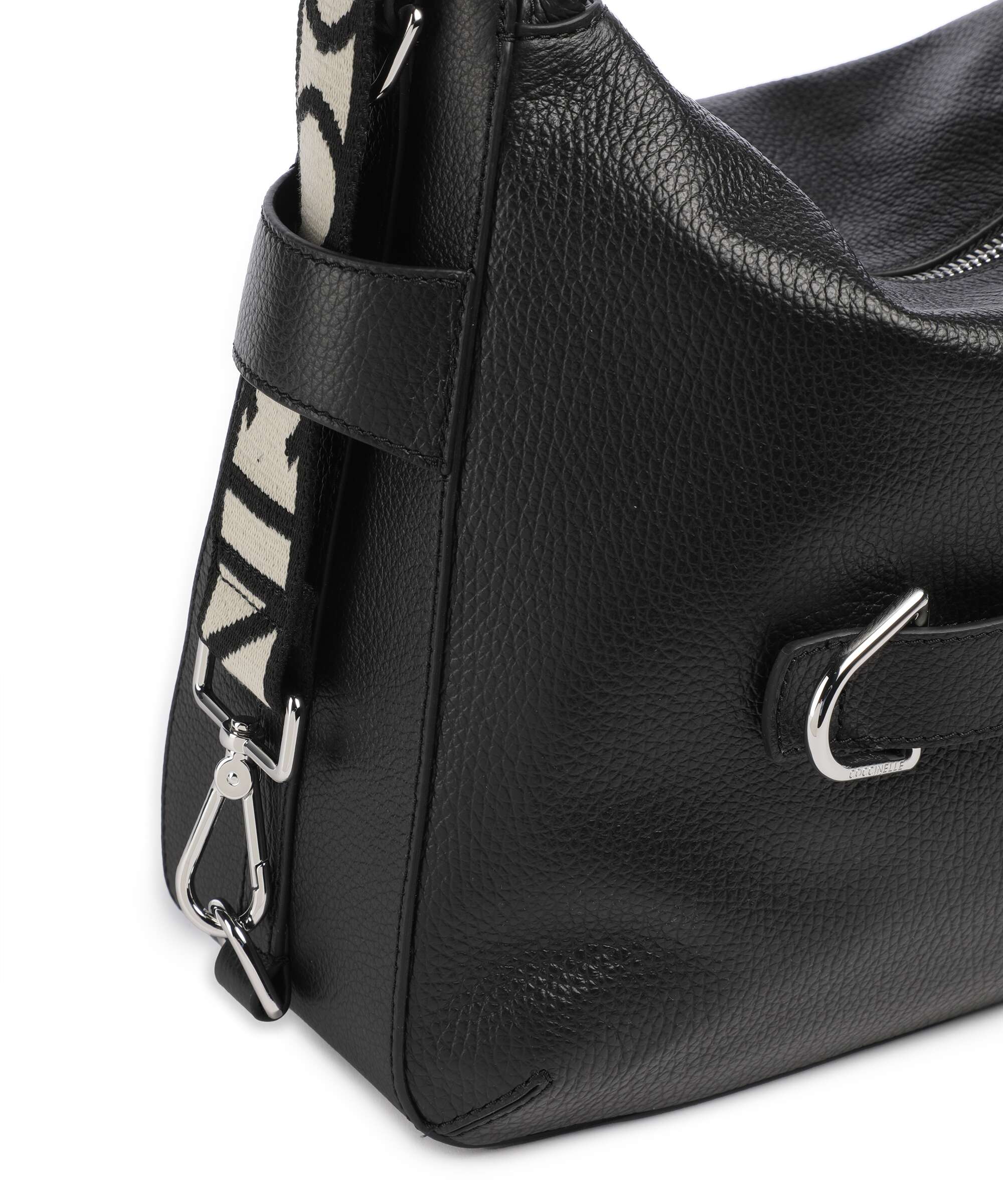 Coccinelle Gretel Ribbon Hobo bag noir - Image 4